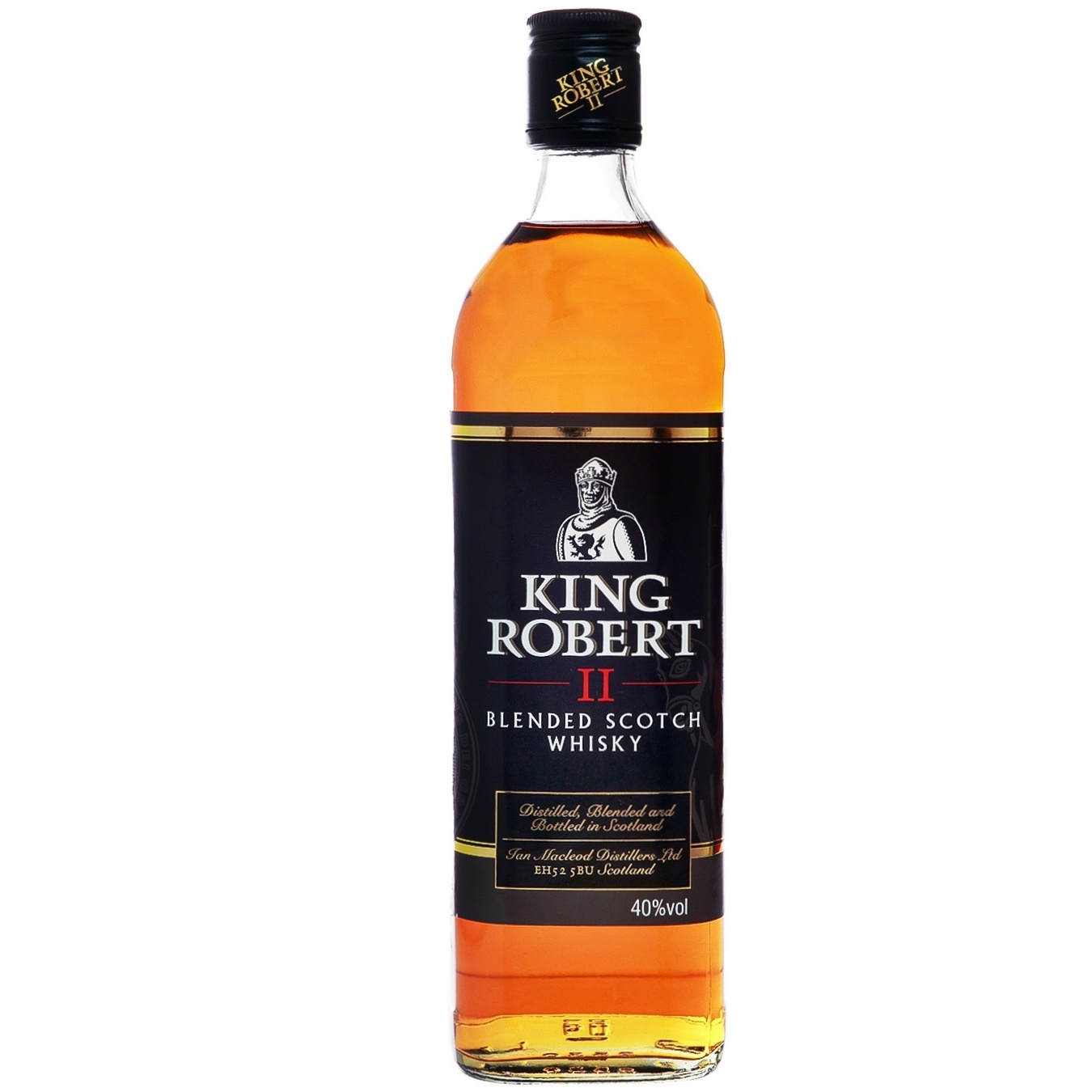 Виски KING ROBERT II Blended 40% 0,7л