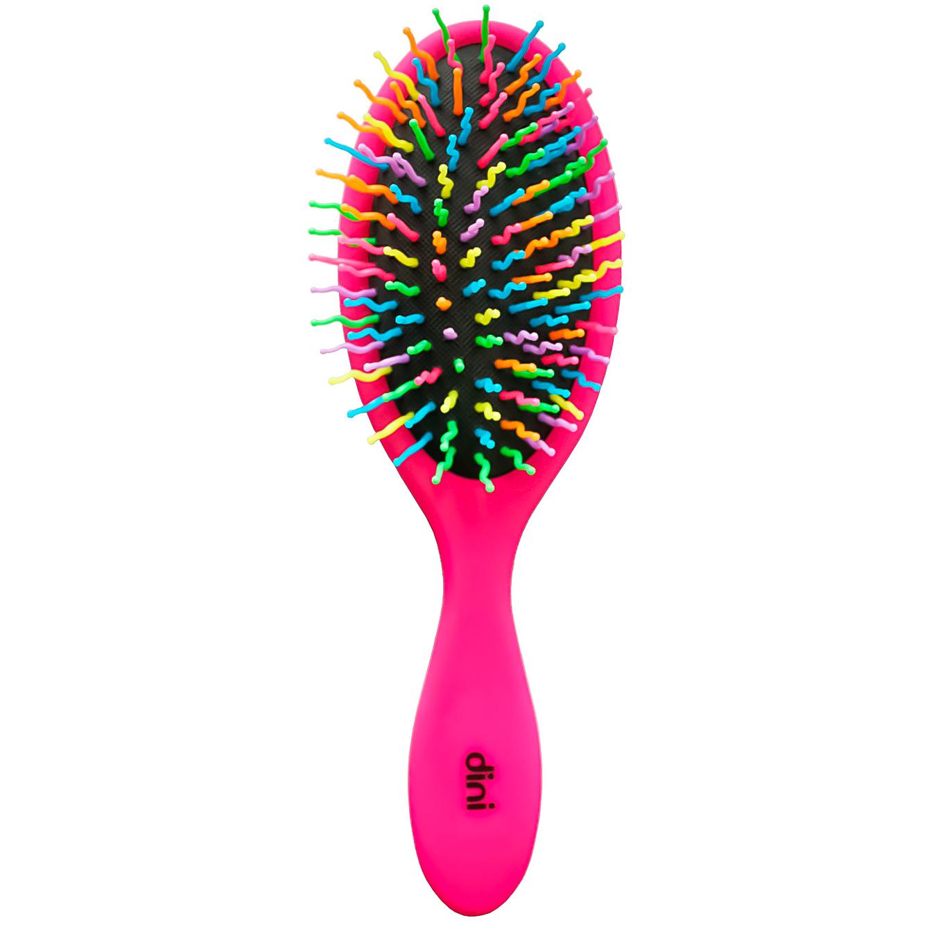 Hair brush Dini massage oval colored d-482