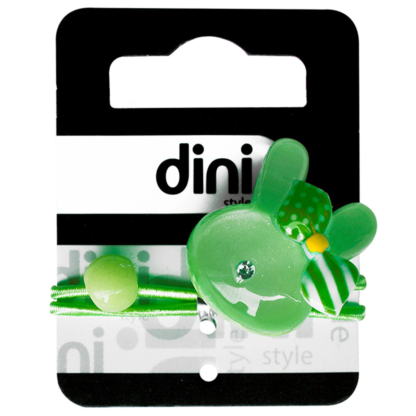 Rubber band Dini Kids Bunny green