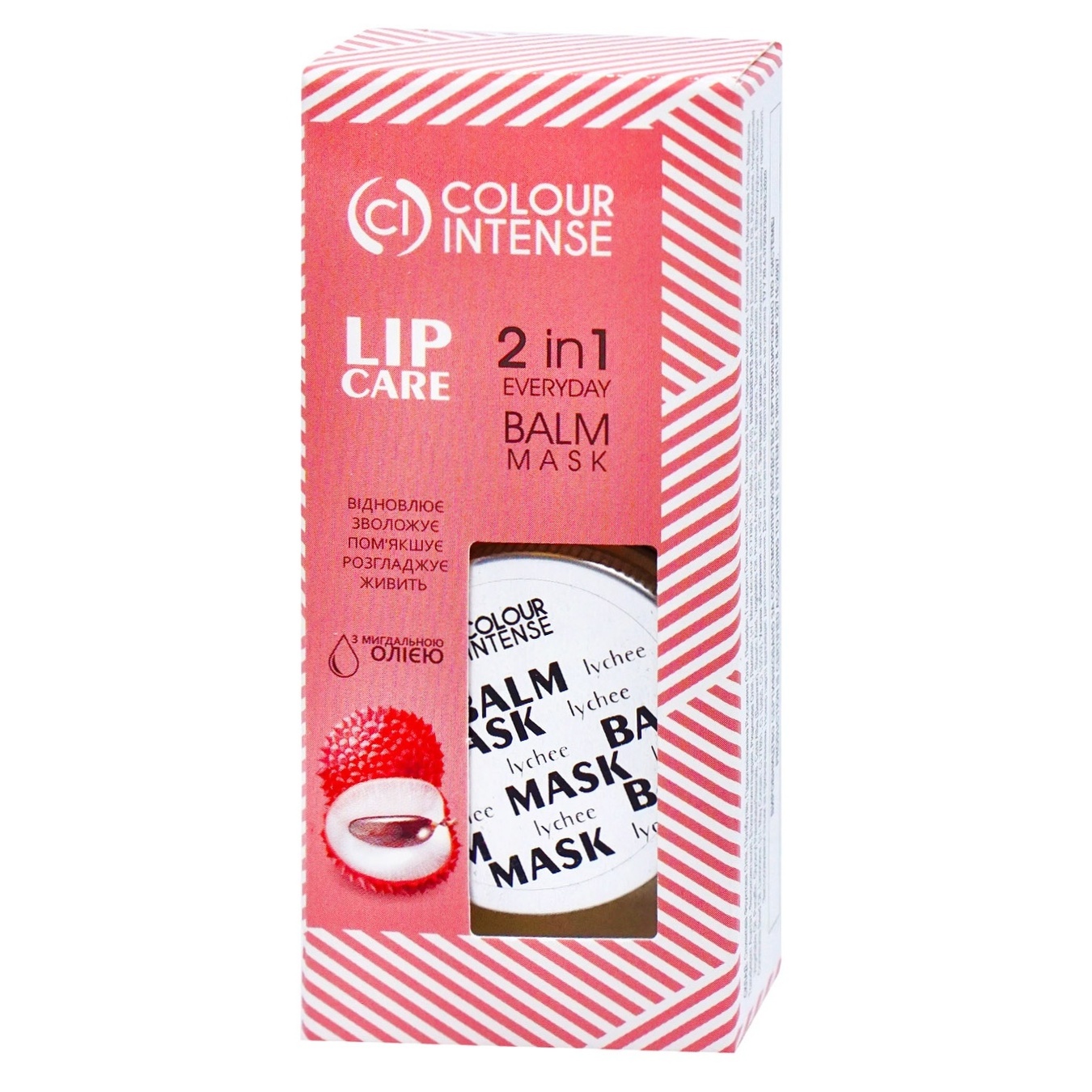 Бальзам-маска для губ Colour Intense живильна Lip Care №9 Лічі CI 10г