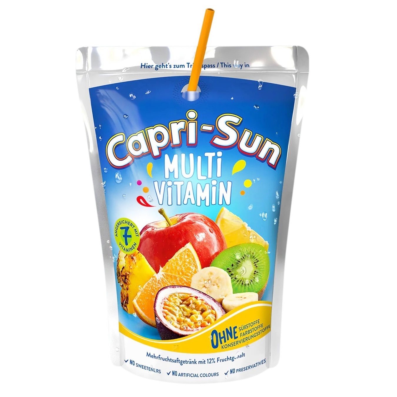 Напій соковмісний Capri Sun Multivitamin 0,2л дой-пак