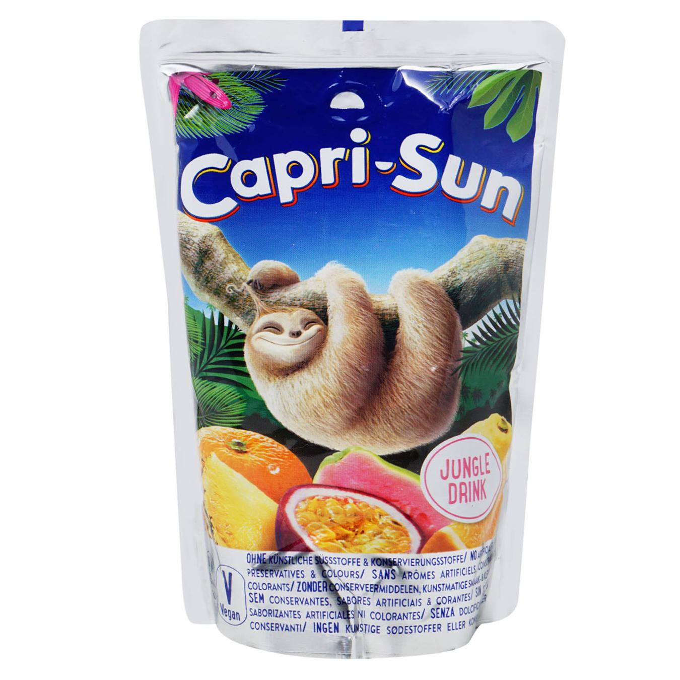 Сокосодержащий напиток Capri Sun Jungle Drink 0,2л дой-пак