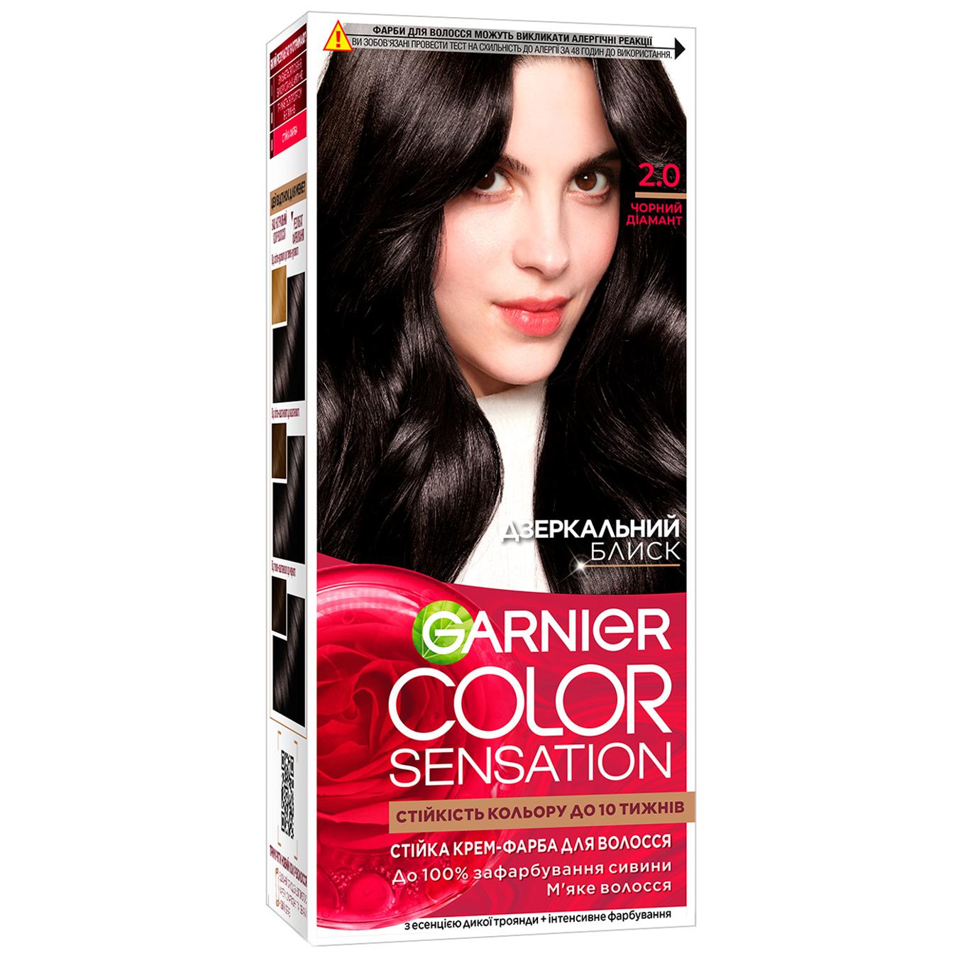 Paint-cream Color Sensation permanent for hair intense shade 2.0