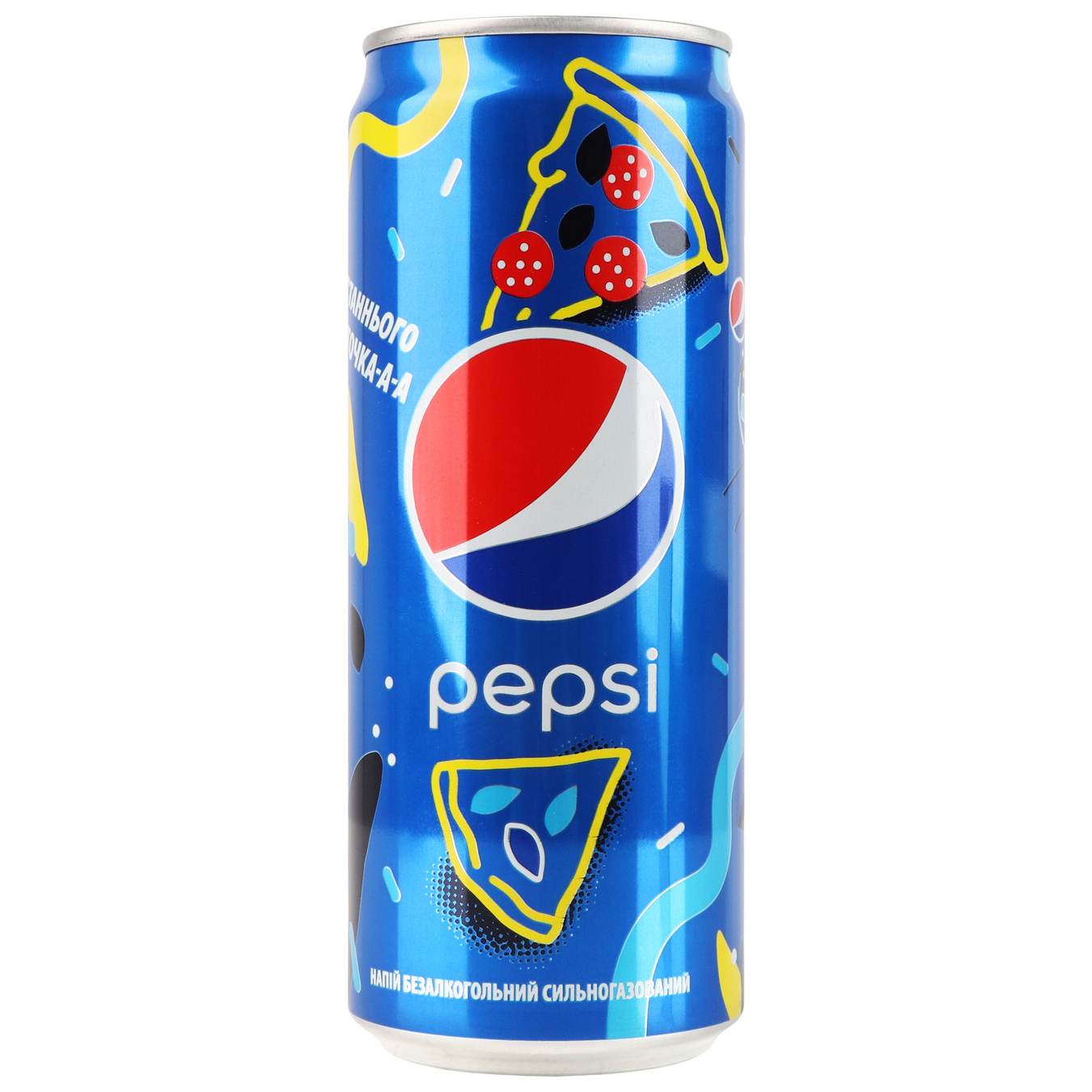 Pepsi carbonated drink 330ml can
