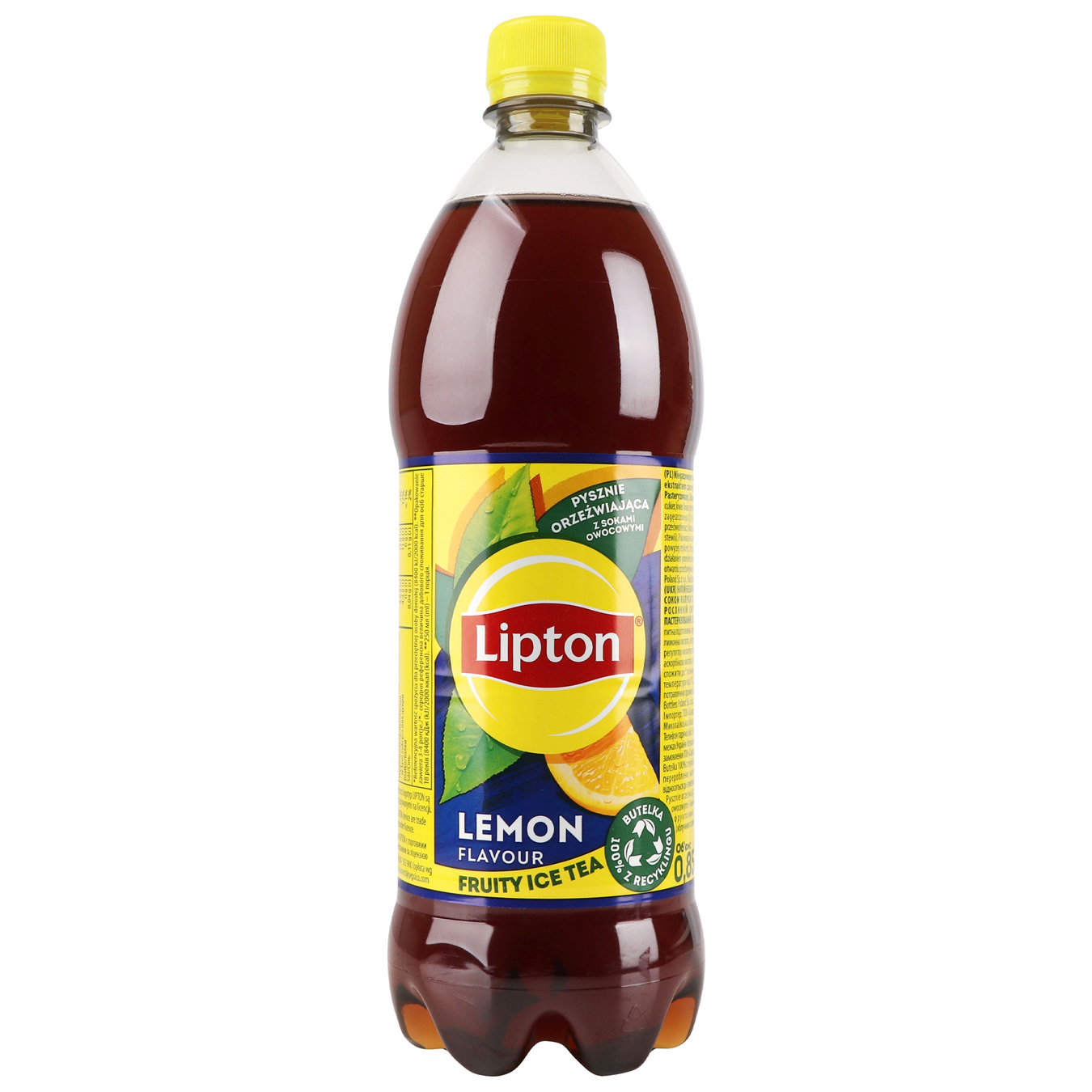 Lipton cold black lemon tea 0.85 l