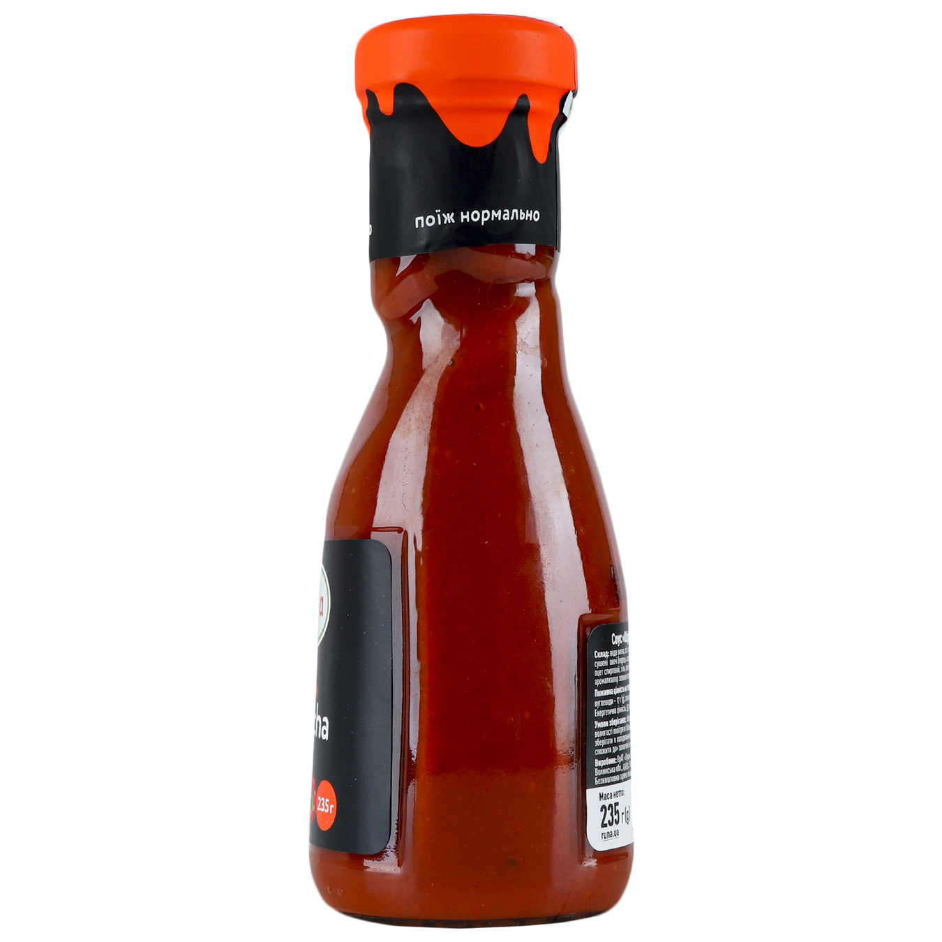 Runa Sriracha sauce glass jar 235g 5