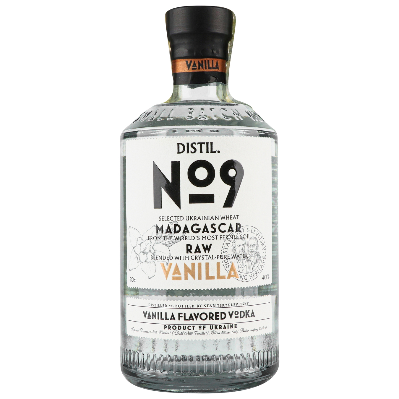 Vodka Distil No. 9 Vanilla 40% 0.5 l