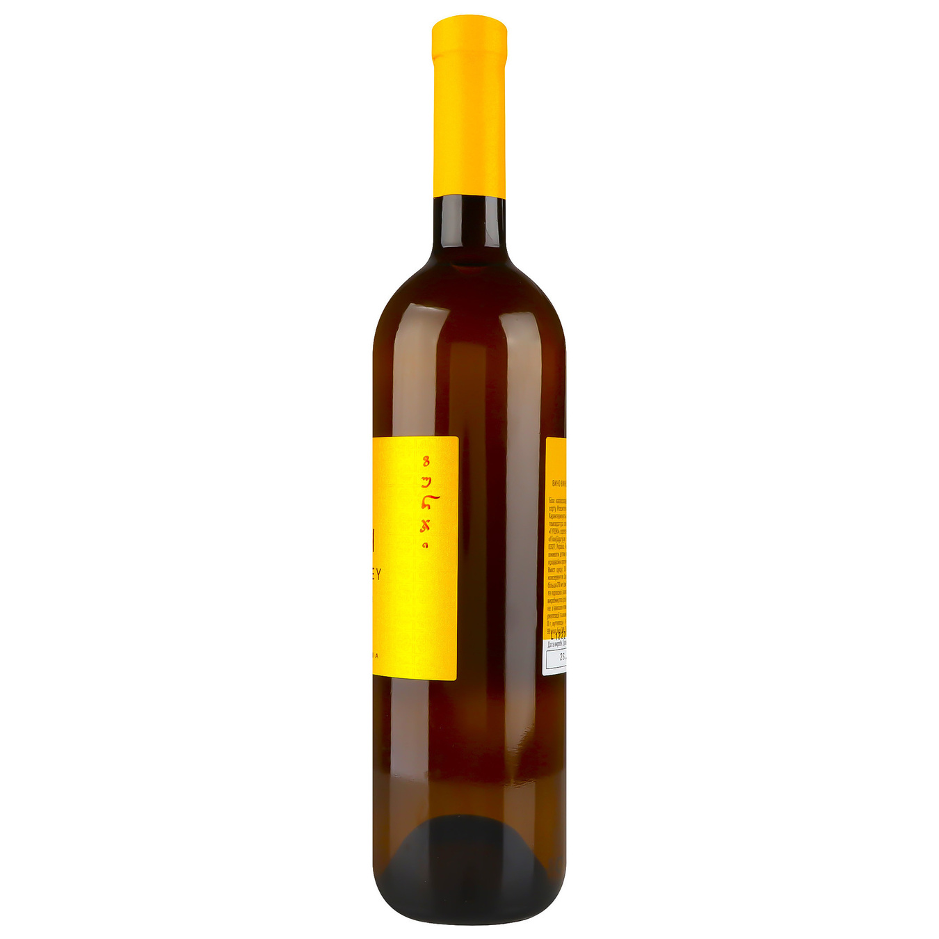Вино Gurji Алазанская долина белое полусладкое 10,5% 0,75л 5