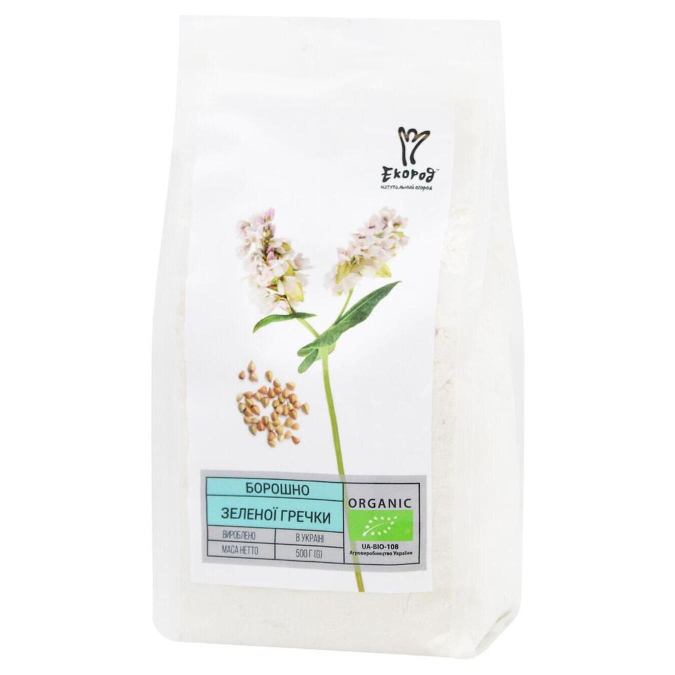 Organic Ekorod green buckwheat flour 500g