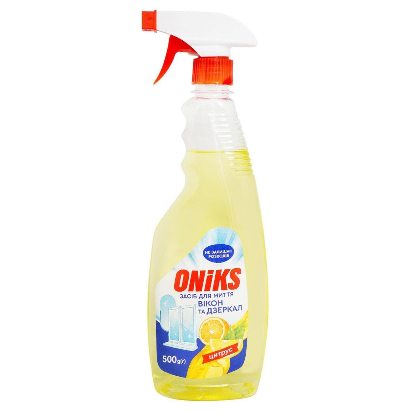 Spray for washing Oniks windows and mirrors citrus trigger 500 ml