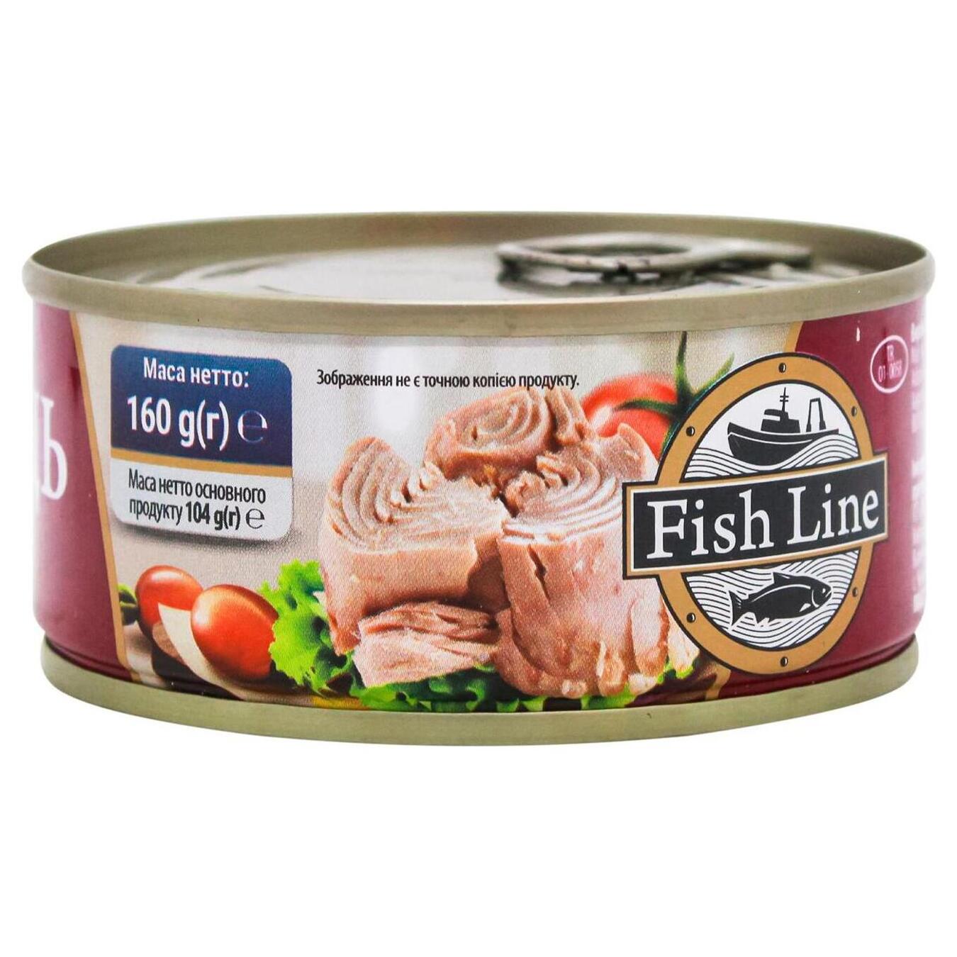 Fish Line tuna in oil 160g