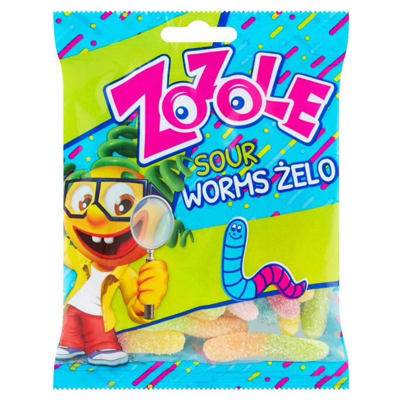 Jelly candies Zozole Worms 75g
