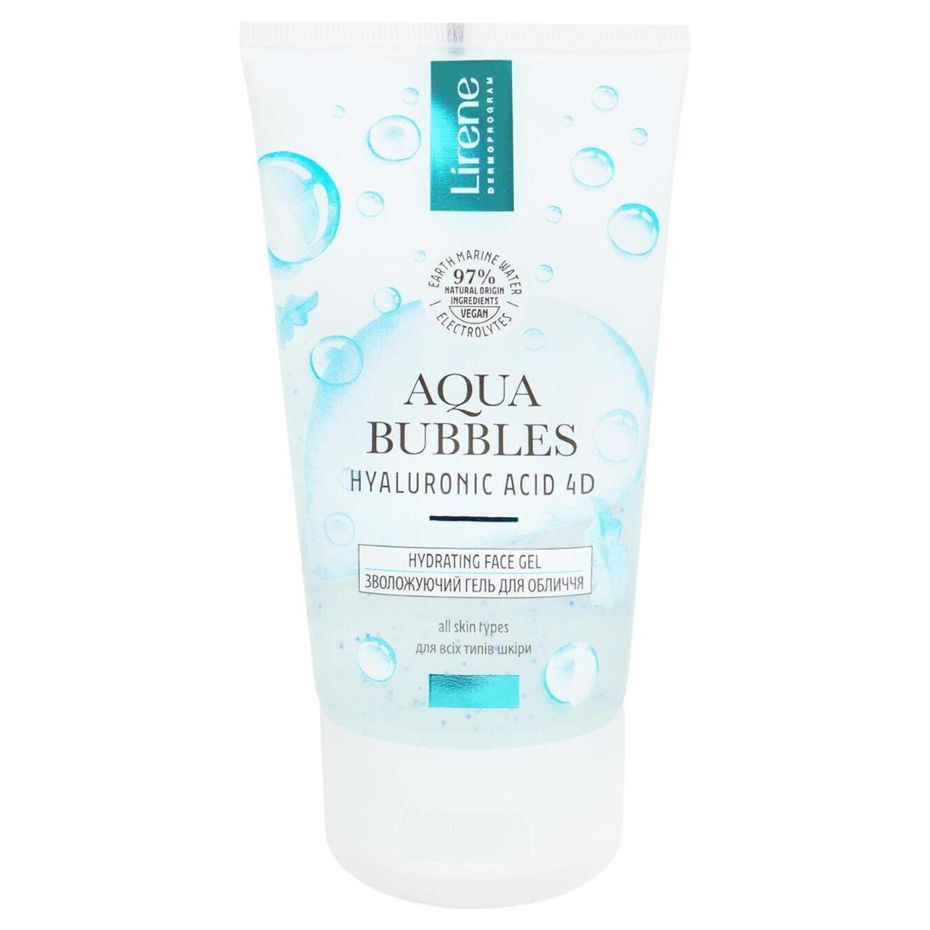 Face gel LIRENE aqua bubbles 150 ml
