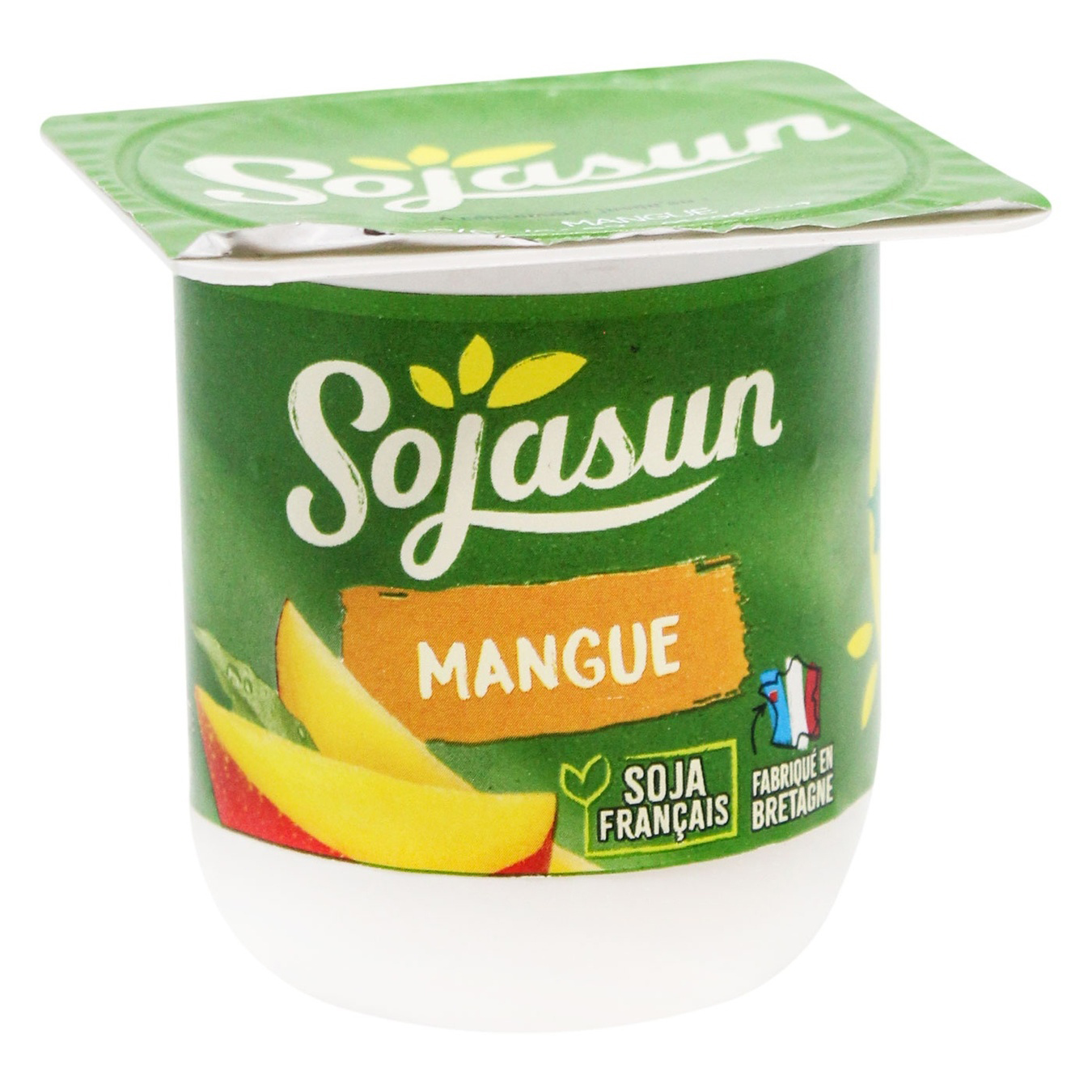 Sojasun soy yogurt with mango pulp 1pc 100g