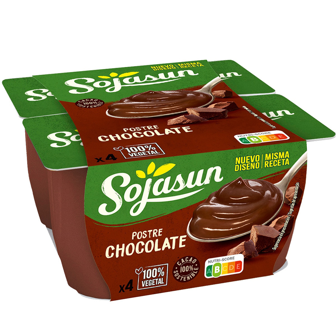 Десерт Sojasun соевый шоколадный 1шт 100г