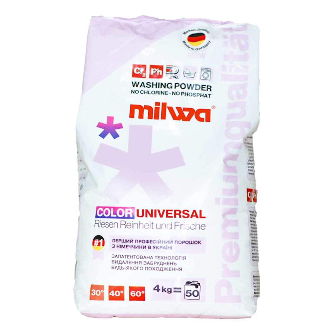 Powder Milwa Color Universal for washing 4 kg