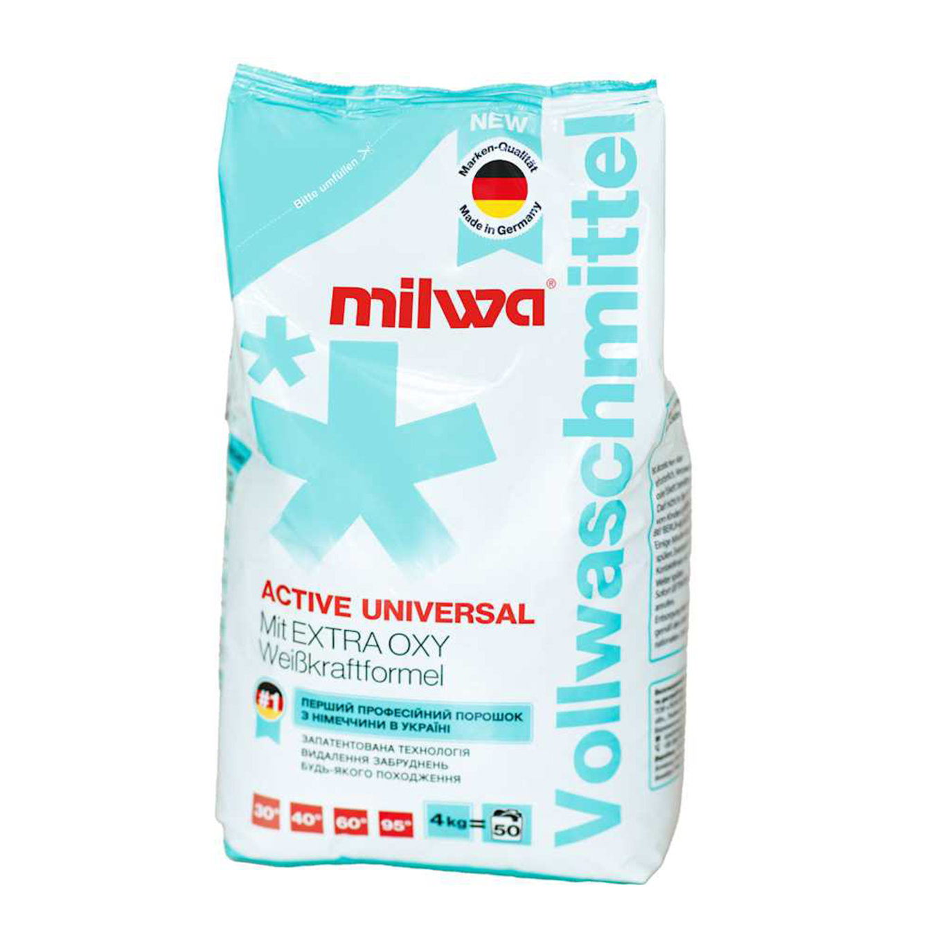 Порошок Milwa Active Universal для стирки 4кг