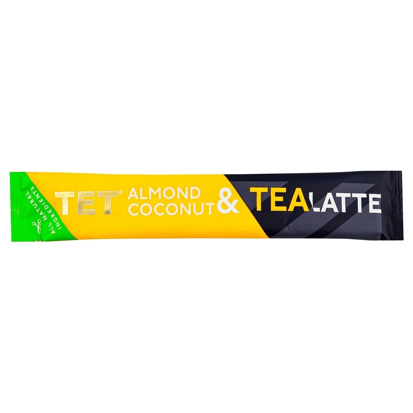 Drink based on black tea extract TET Tee Latte with the aroma of Almond and Coconut 9g in sticks