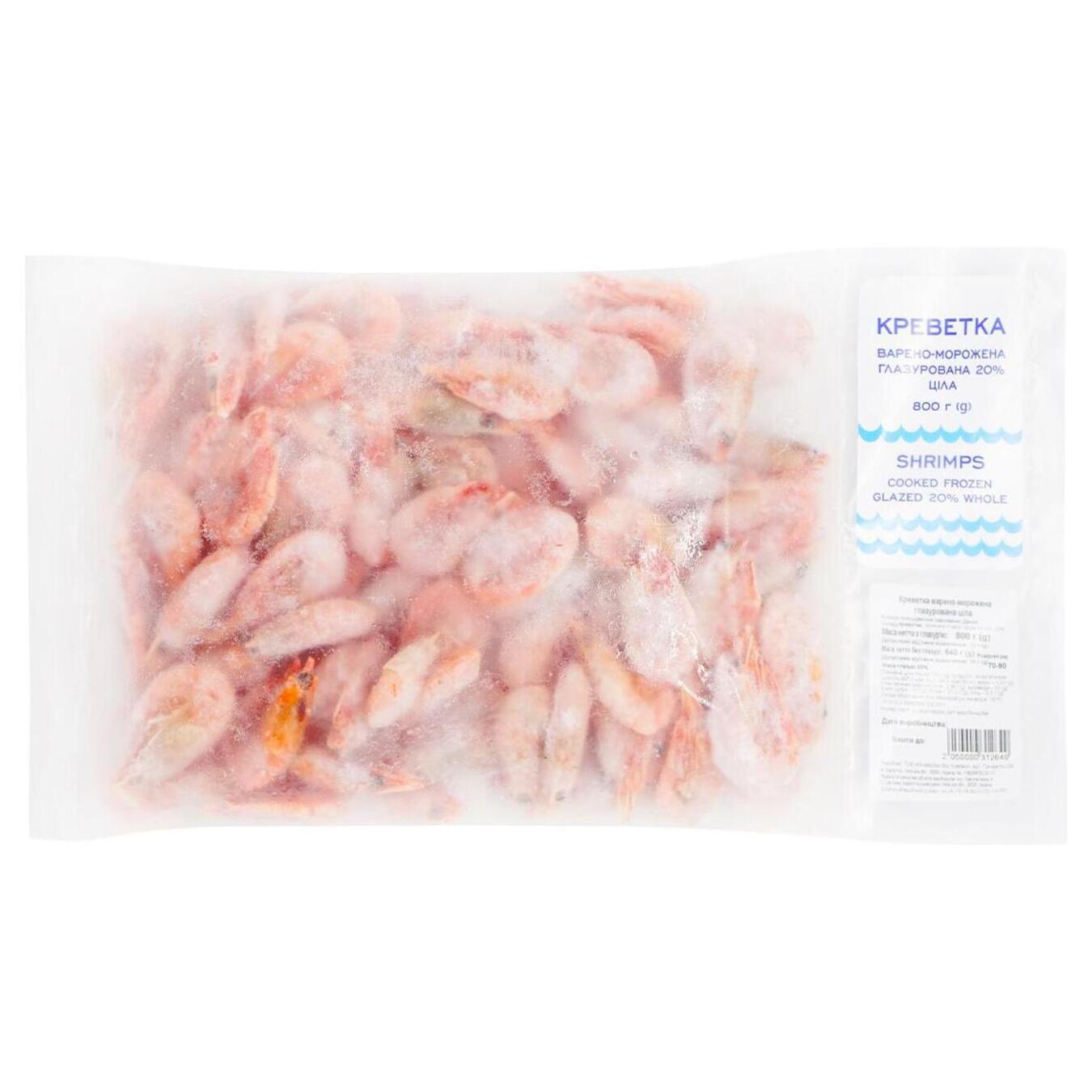 Shrimps 70/90 s/m 800g