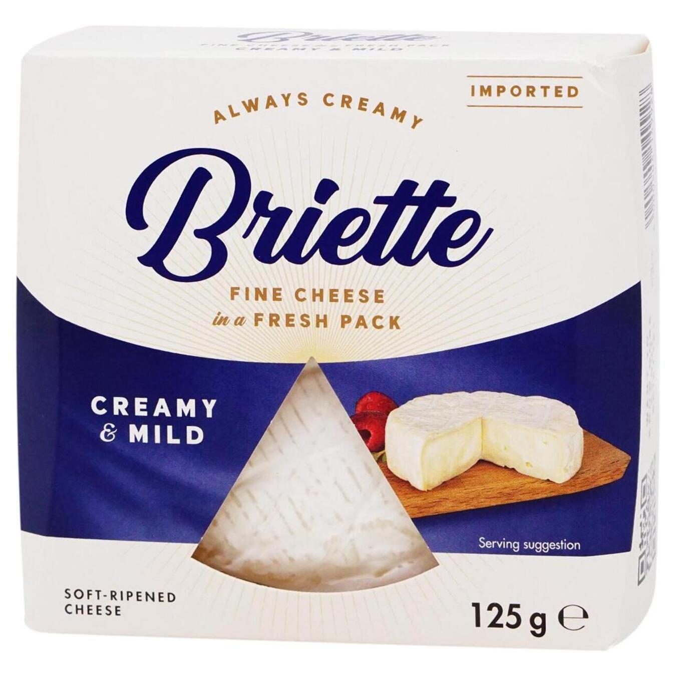 Cheese Kaserei Briette Creamy&Mild 60% 125g