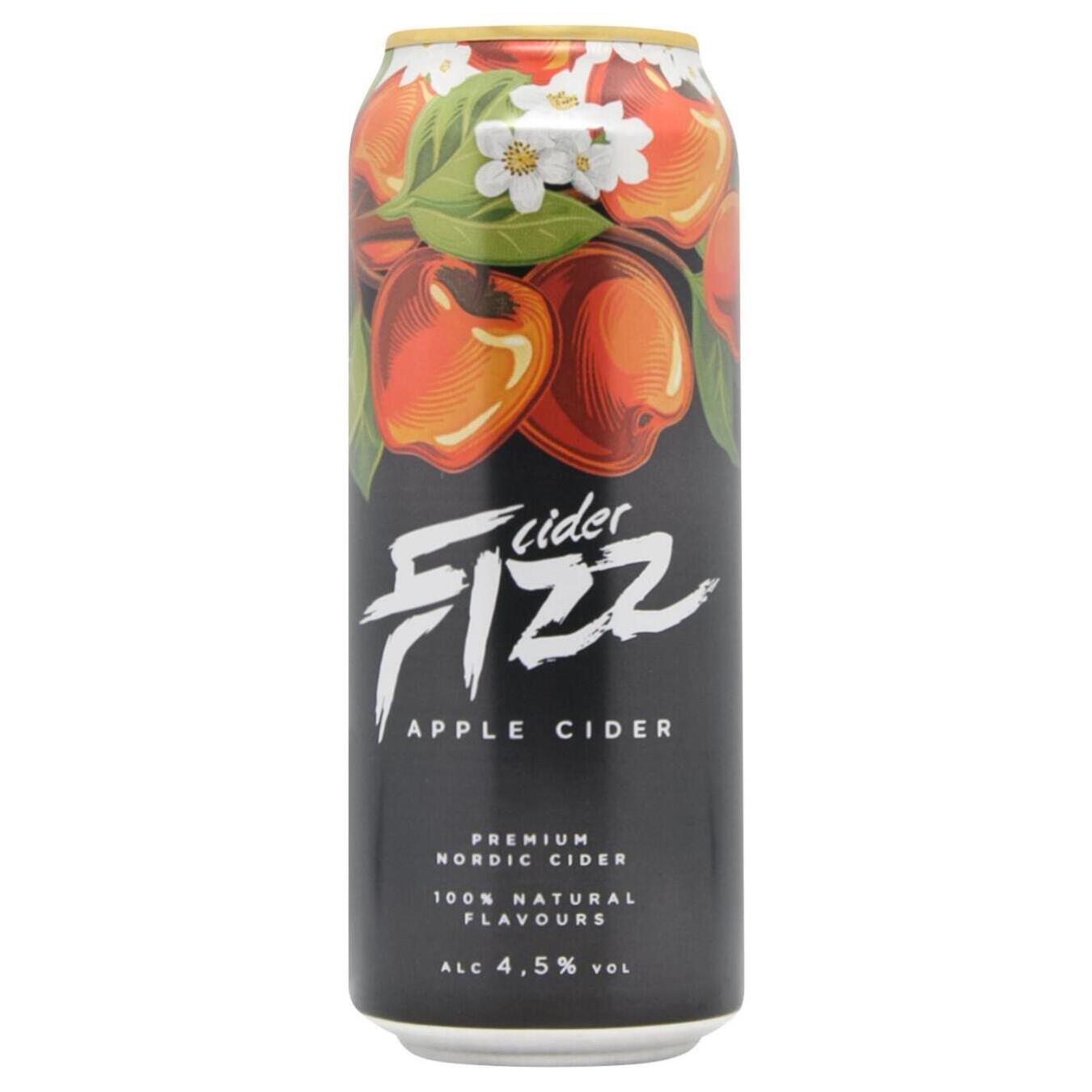 Cider Fizz with apple flavor 4% 0.5 iron can