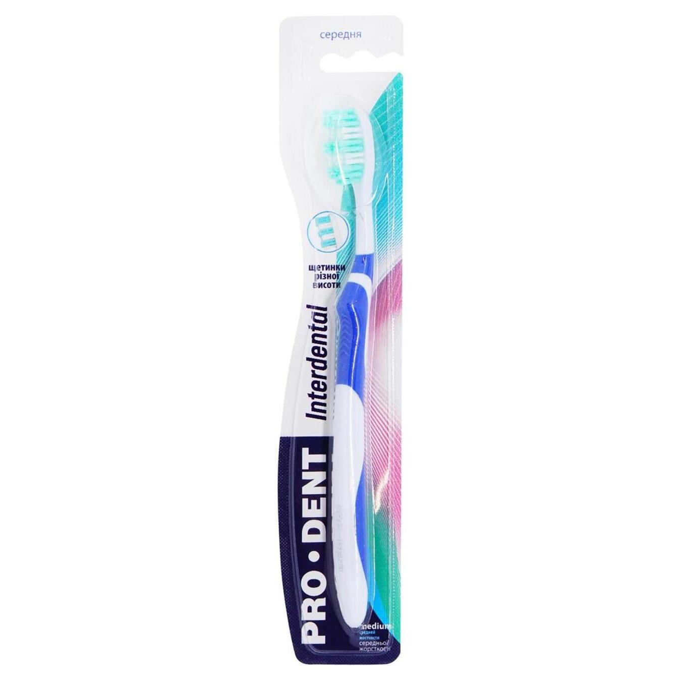 Toothbrush Pro Dent interdental medium hardness