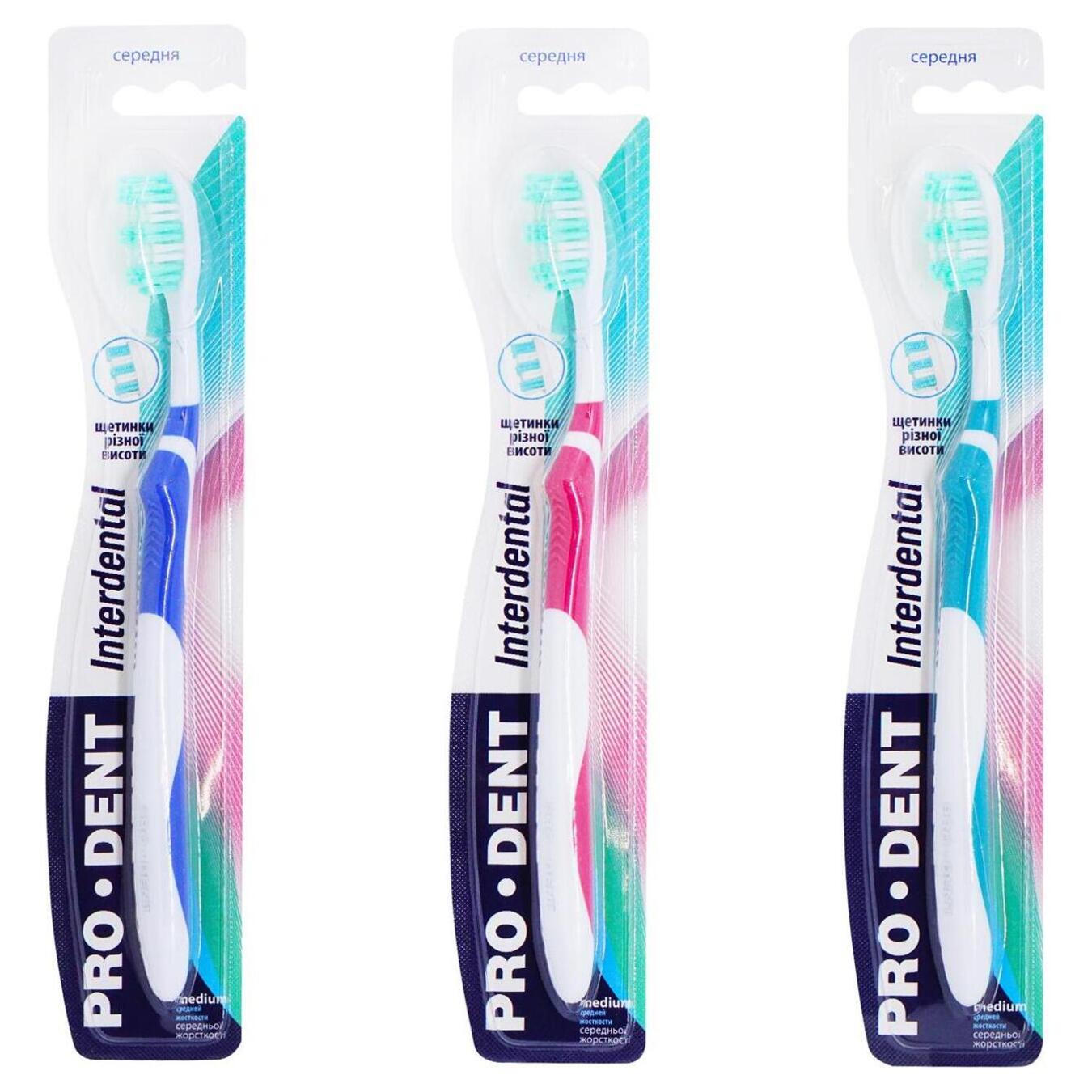 Toothbrush Pro Dent interdental medium hardness 2