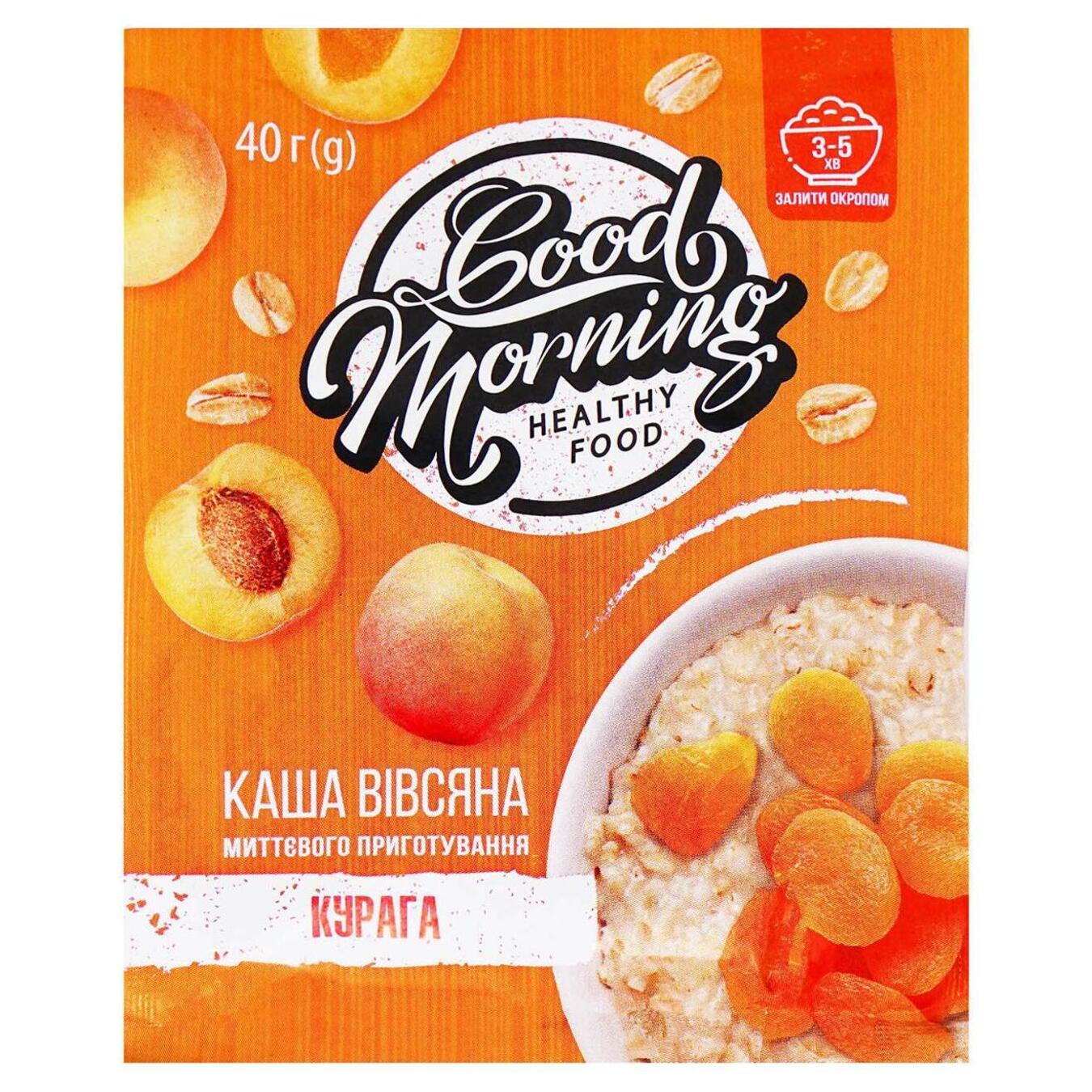 Vale Good Morning instant oatmeal with dried apricots 40g