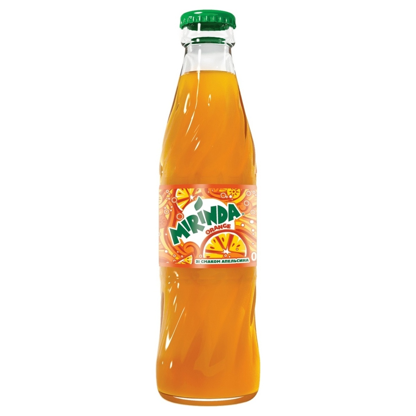 Carbonated drink Mirinda Orange 0.25 l glass