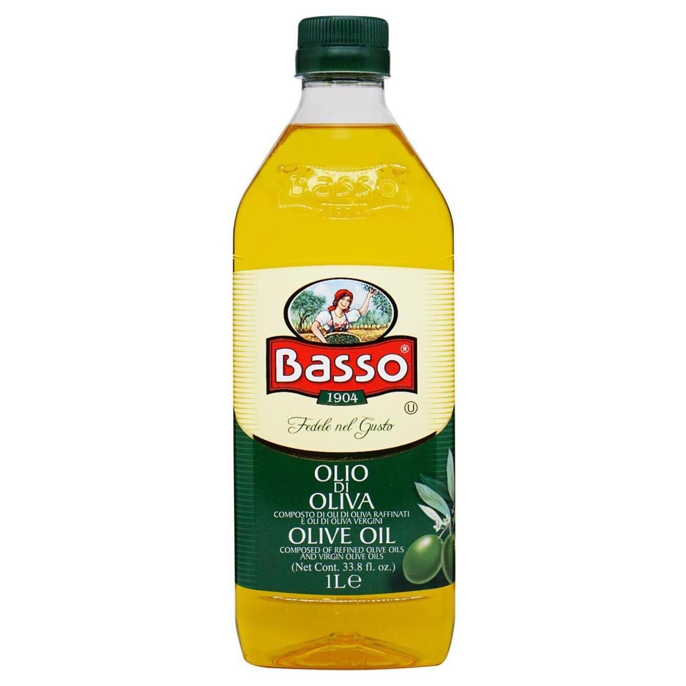 Олія оливкова Pure Basso 1л
