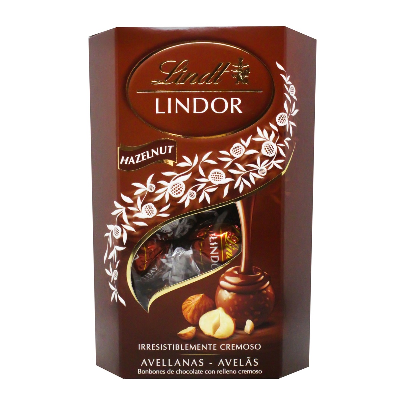 Цукерки шоколадні Lindt Lindor з фундуком 200г