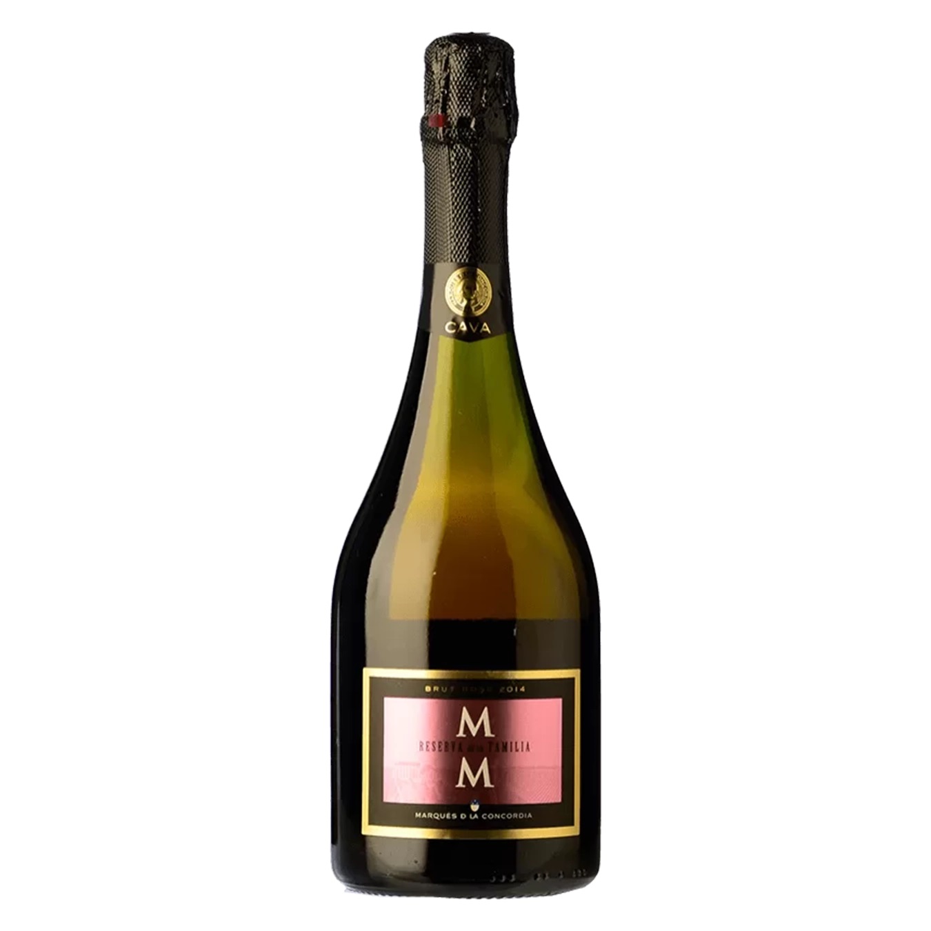 Вино игристое Marques de la Concordia Tapas Cava розовое брют 12% 0,75л