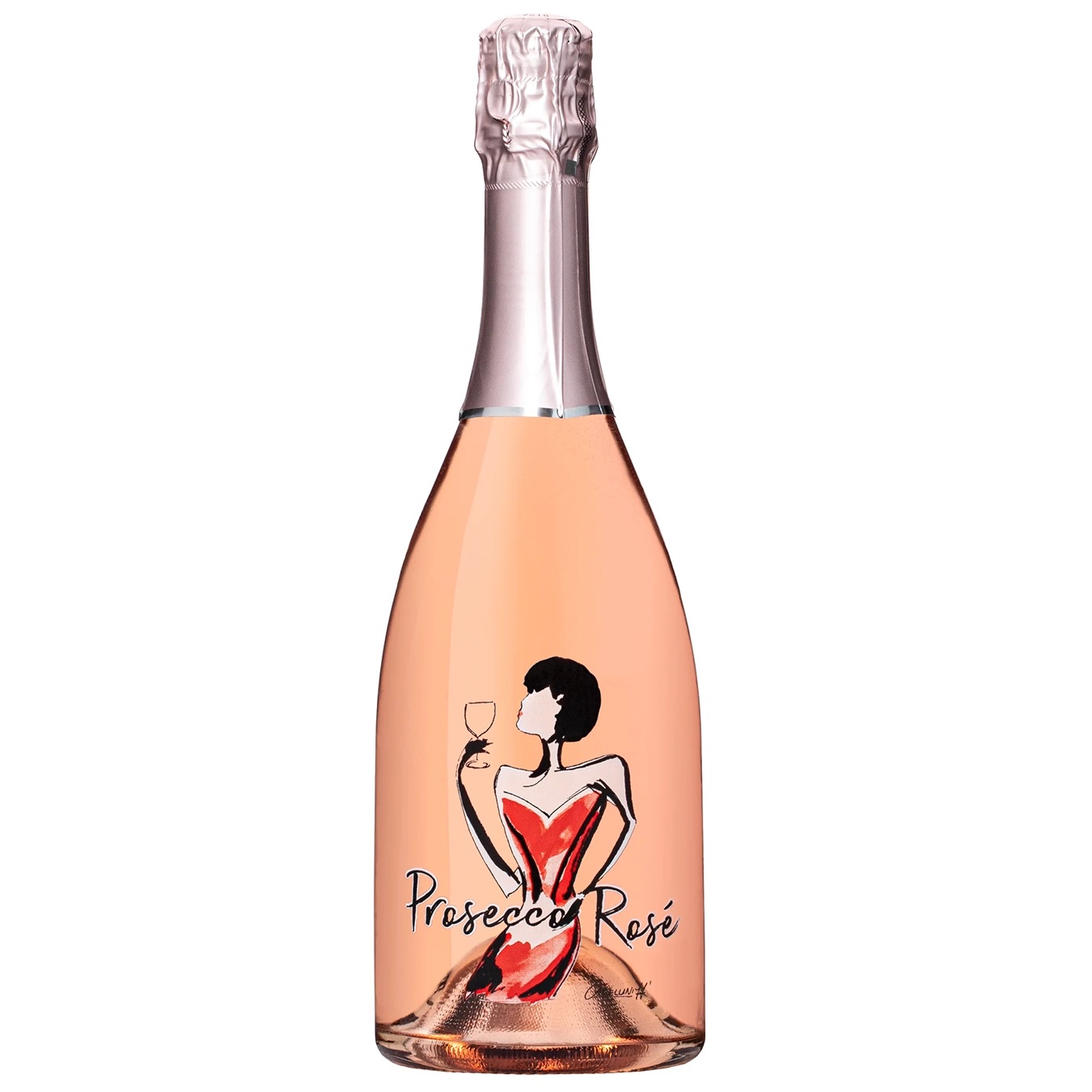 Вино игристое Le Contesse Prosecco Millesimato розовое брют 11% 0,75л