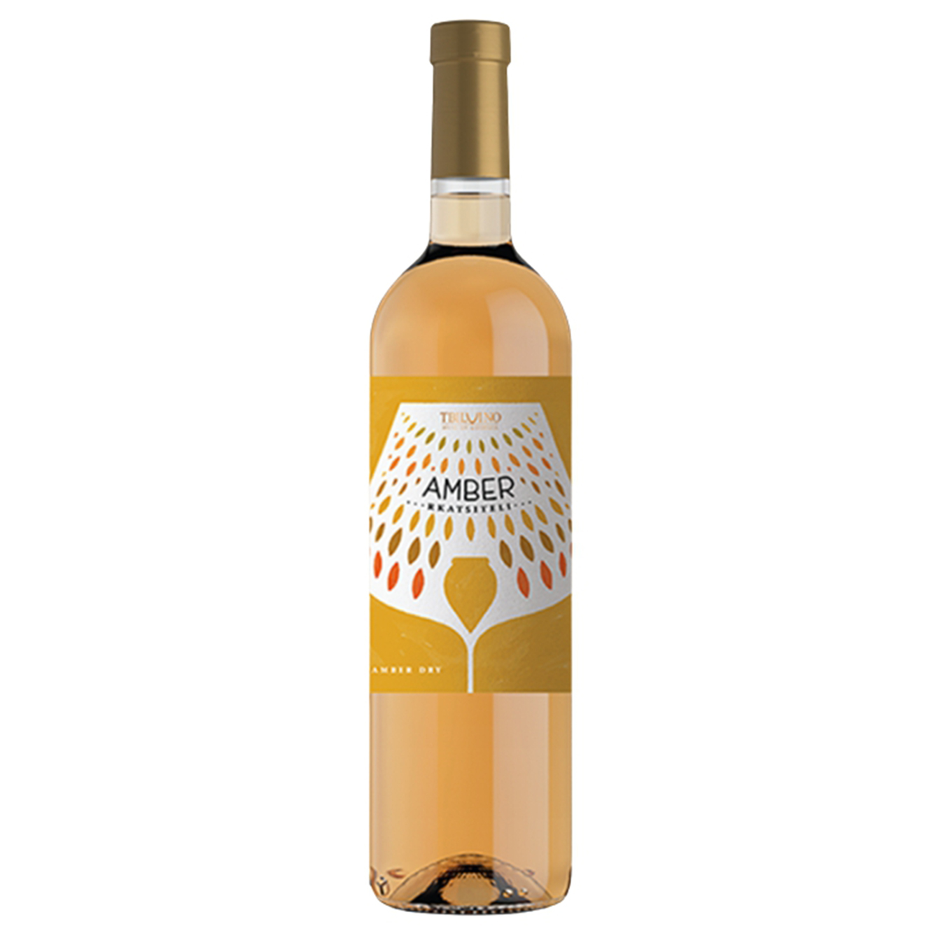 Вино Tbilvino Amber Rkatsiteli белое сухое 11-13,5% 0,75л