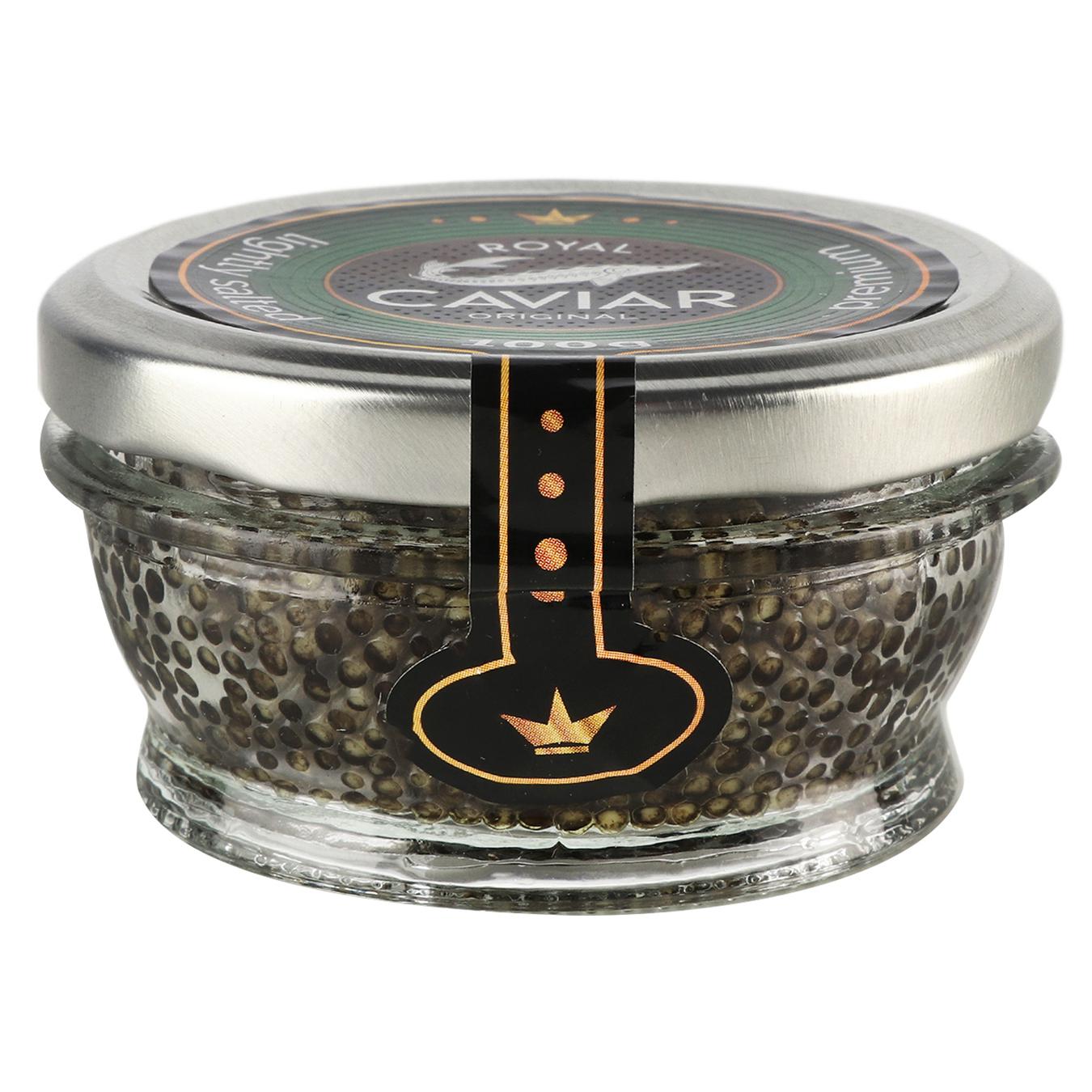 Ікра осетрова Royal Caviar Premium зерниста 100г