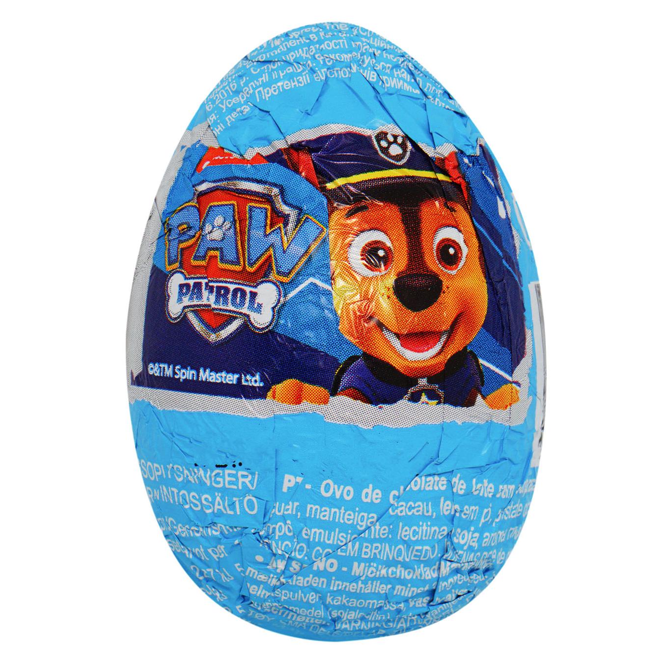 Zaini chocolate egg with a surprise 20g in assortment