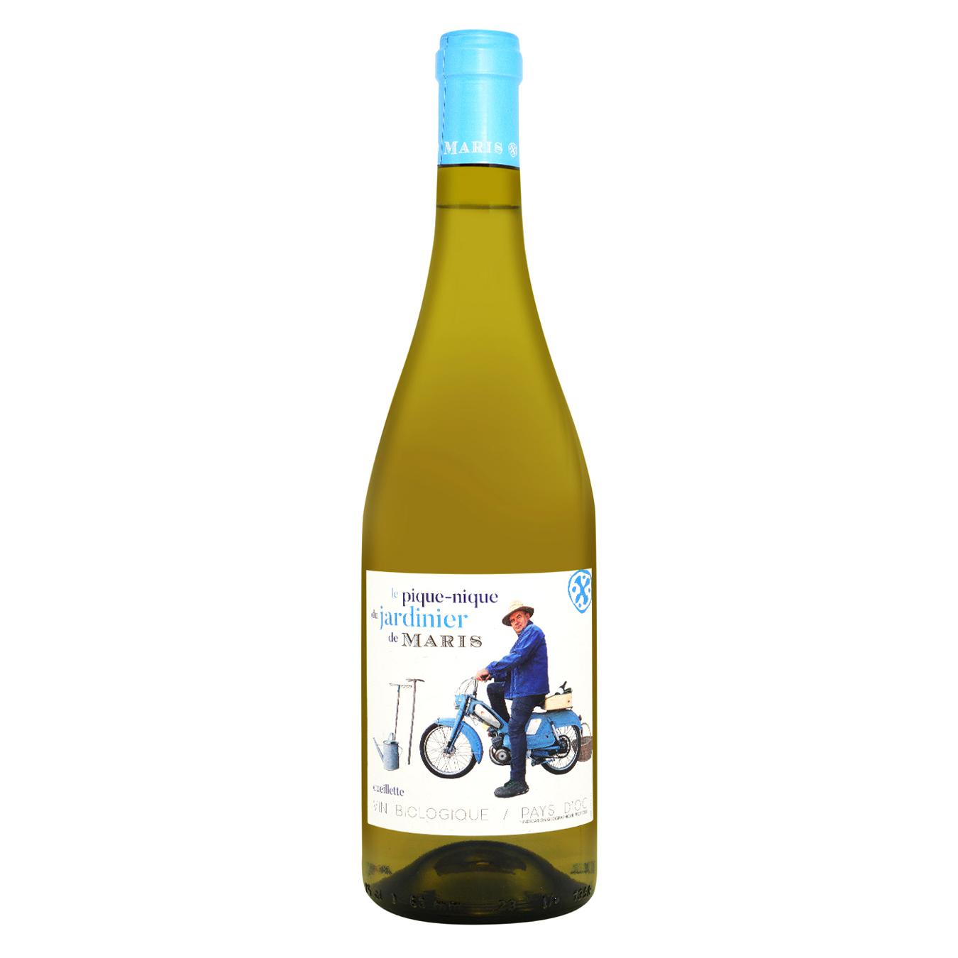 Вино Maris Le Pique Nique Du Jardinier Organic белое сухое 12,5% 0,75л