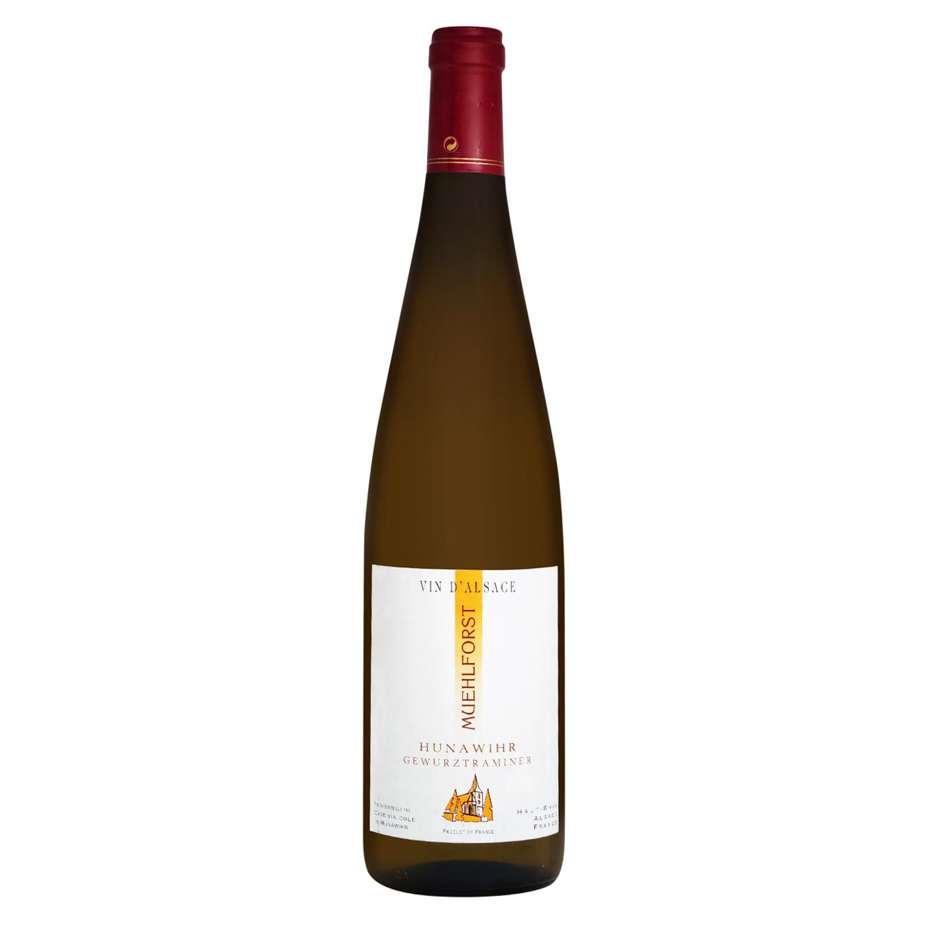 Вино Vin d'Alsace Muehlforst белое полусладкое 11-14,5% 0,75л