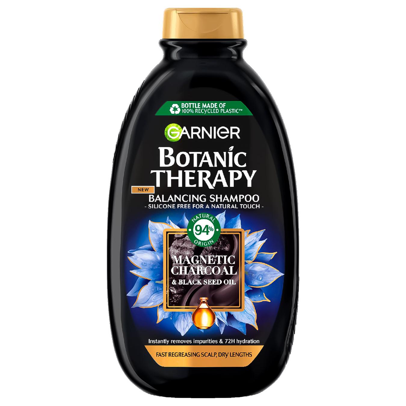 Botanic Therapy magnetic charcoal and black cumin balancing shampoo 400ml