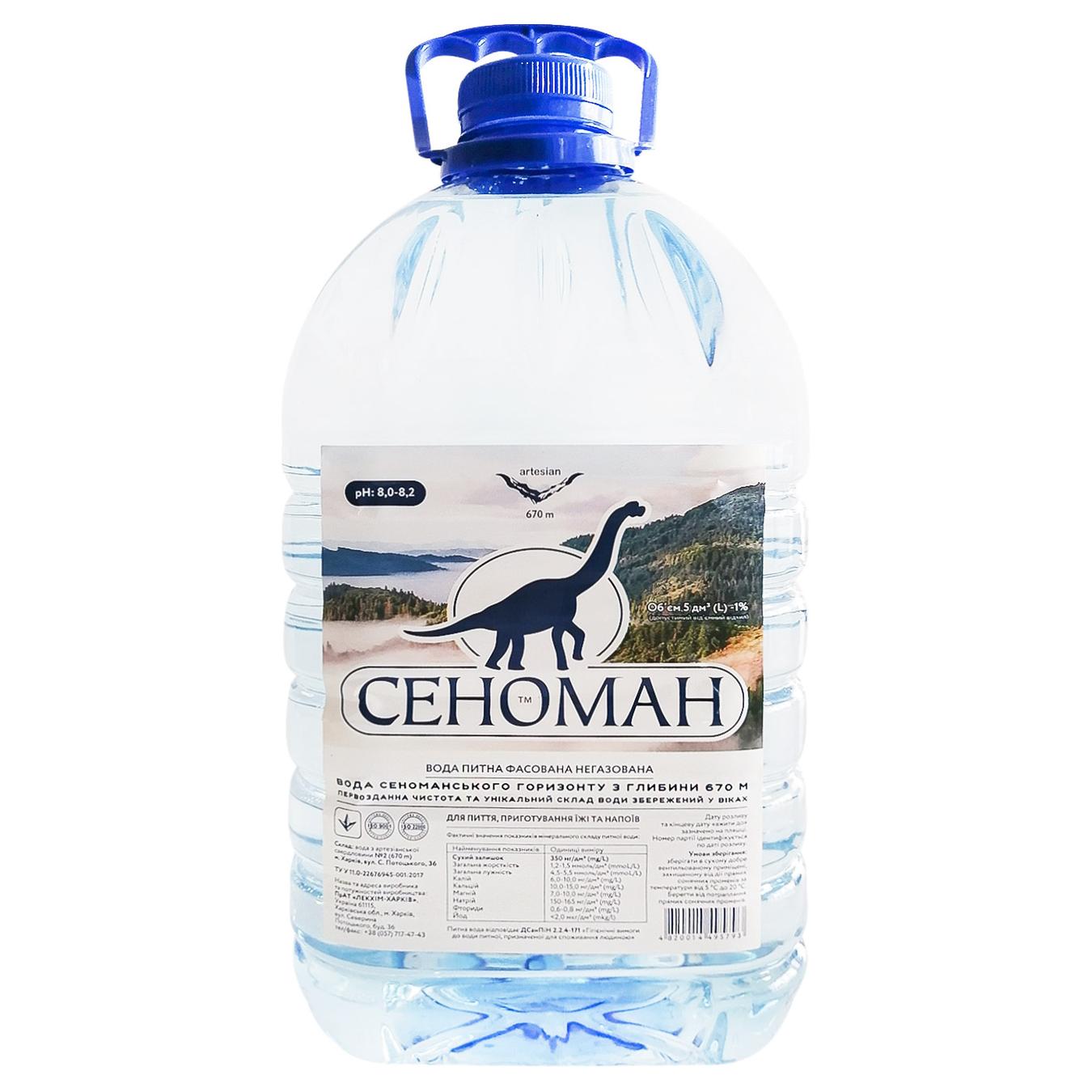 Senoman non-carbonated water 5 l PET