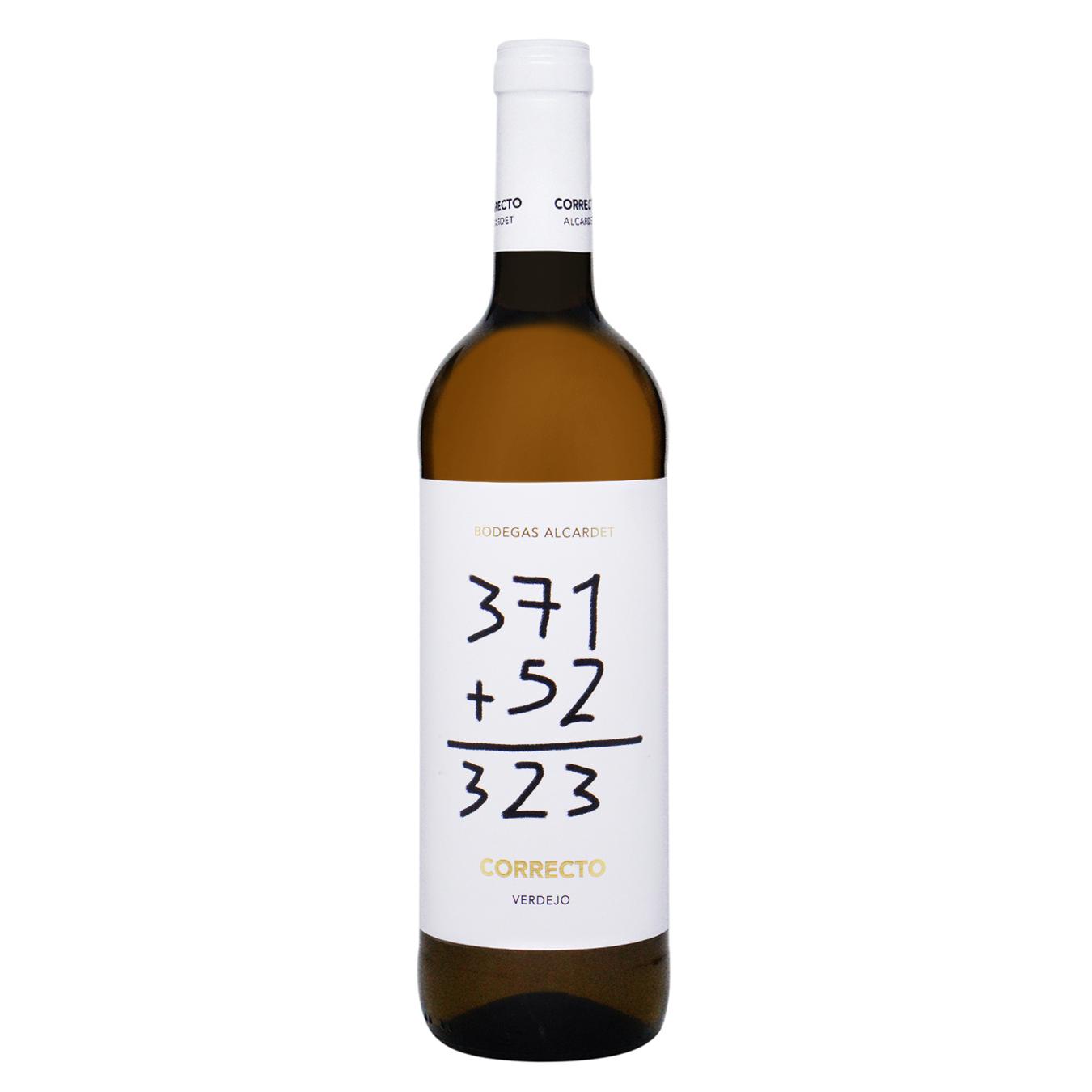 Вино Correcto Verdejo белое сухое 12% 0,75л