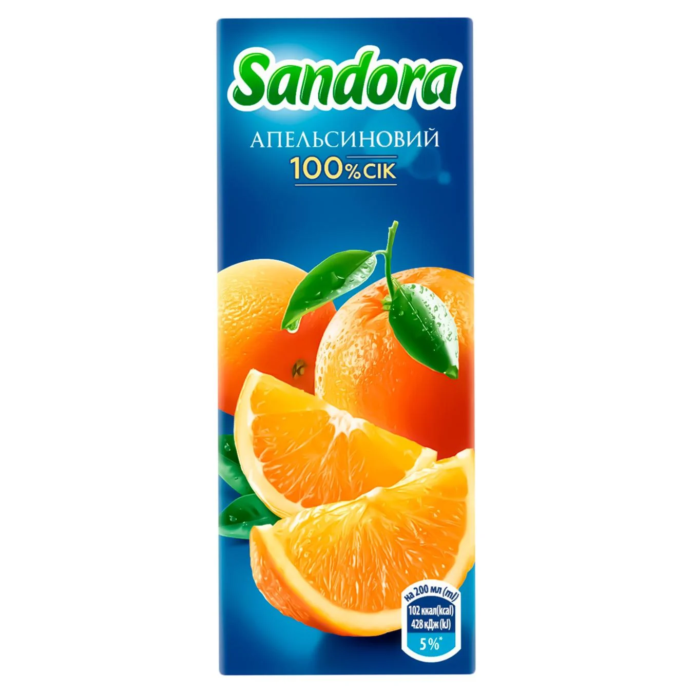 Сок Sandora апельсин 0,2л