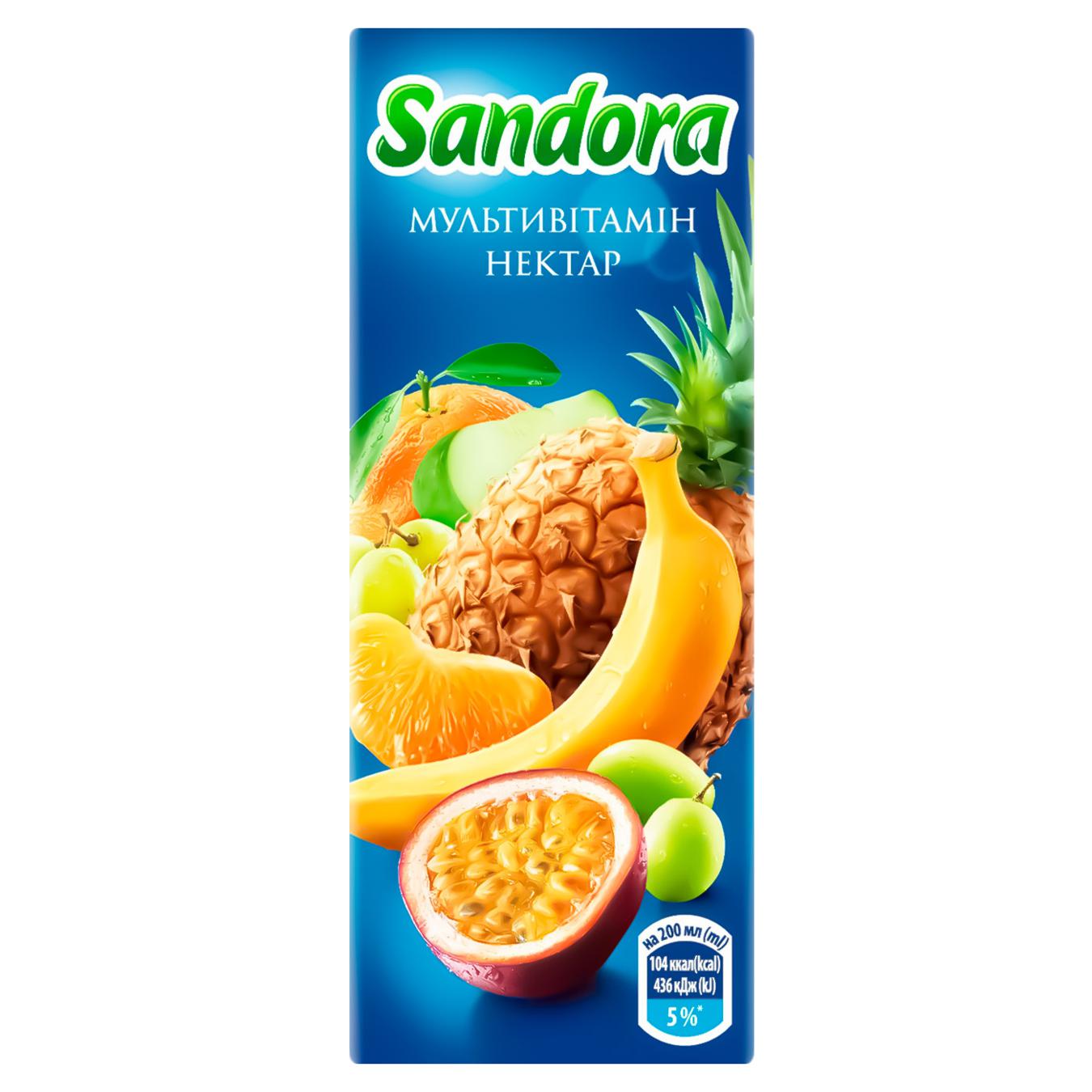 Nectar Sandora multivitamin 0.2 l