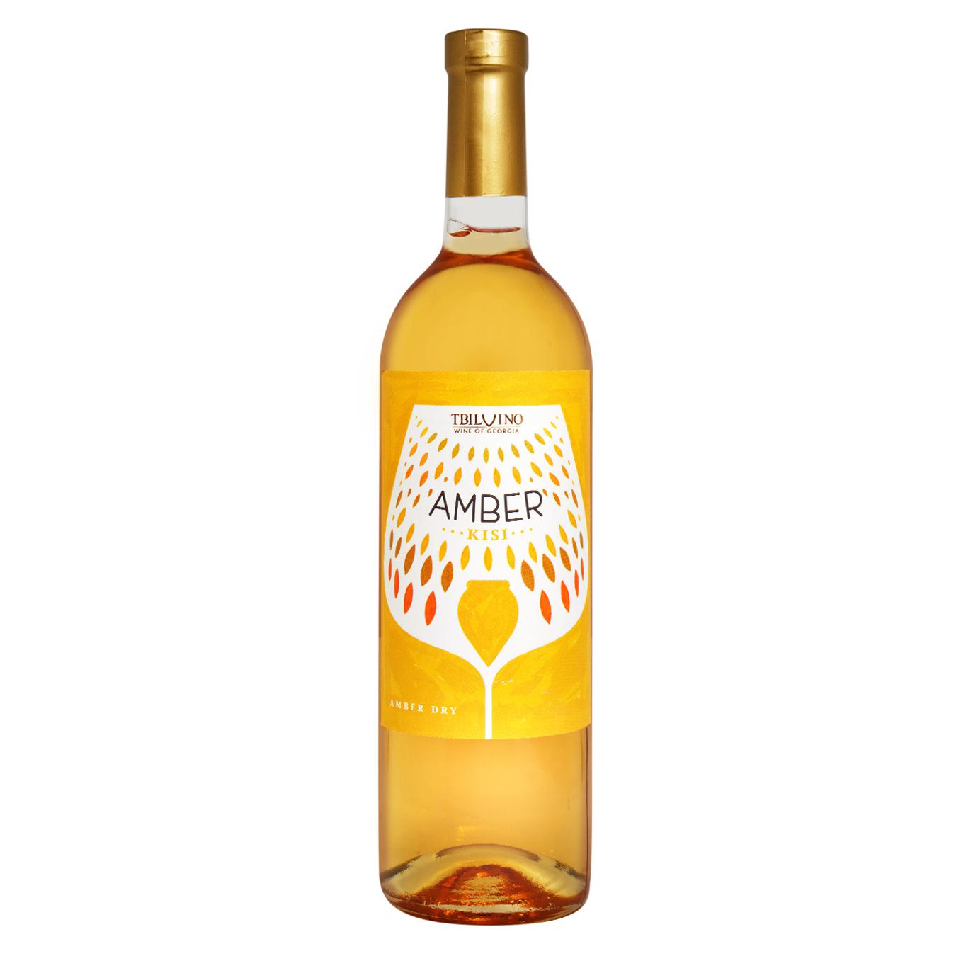 Вино Tbilvino Amber Kisi белое сухое 11-13,5% 0,75л