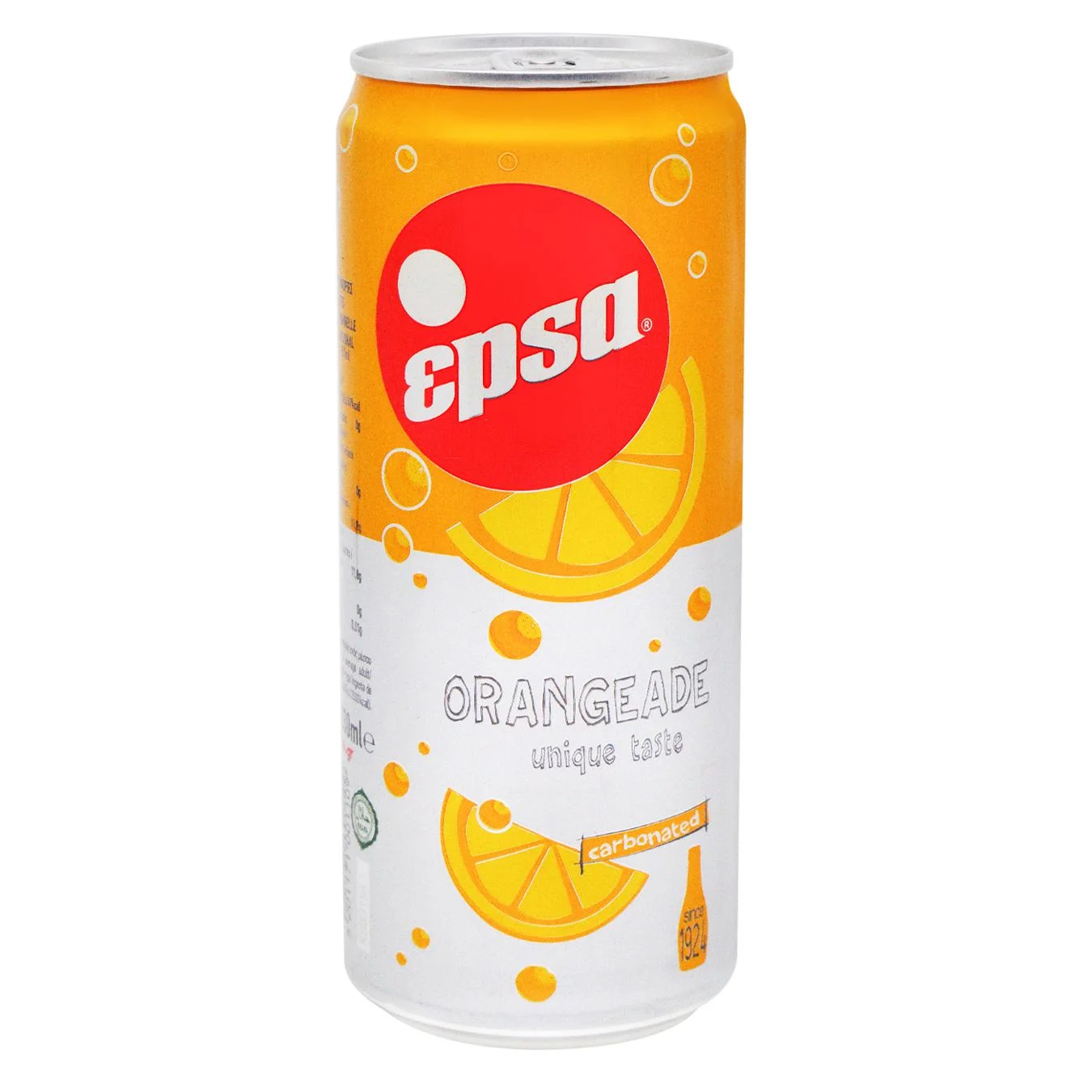 Carbonated drink Epsa Orangeade 0.33 l iron can