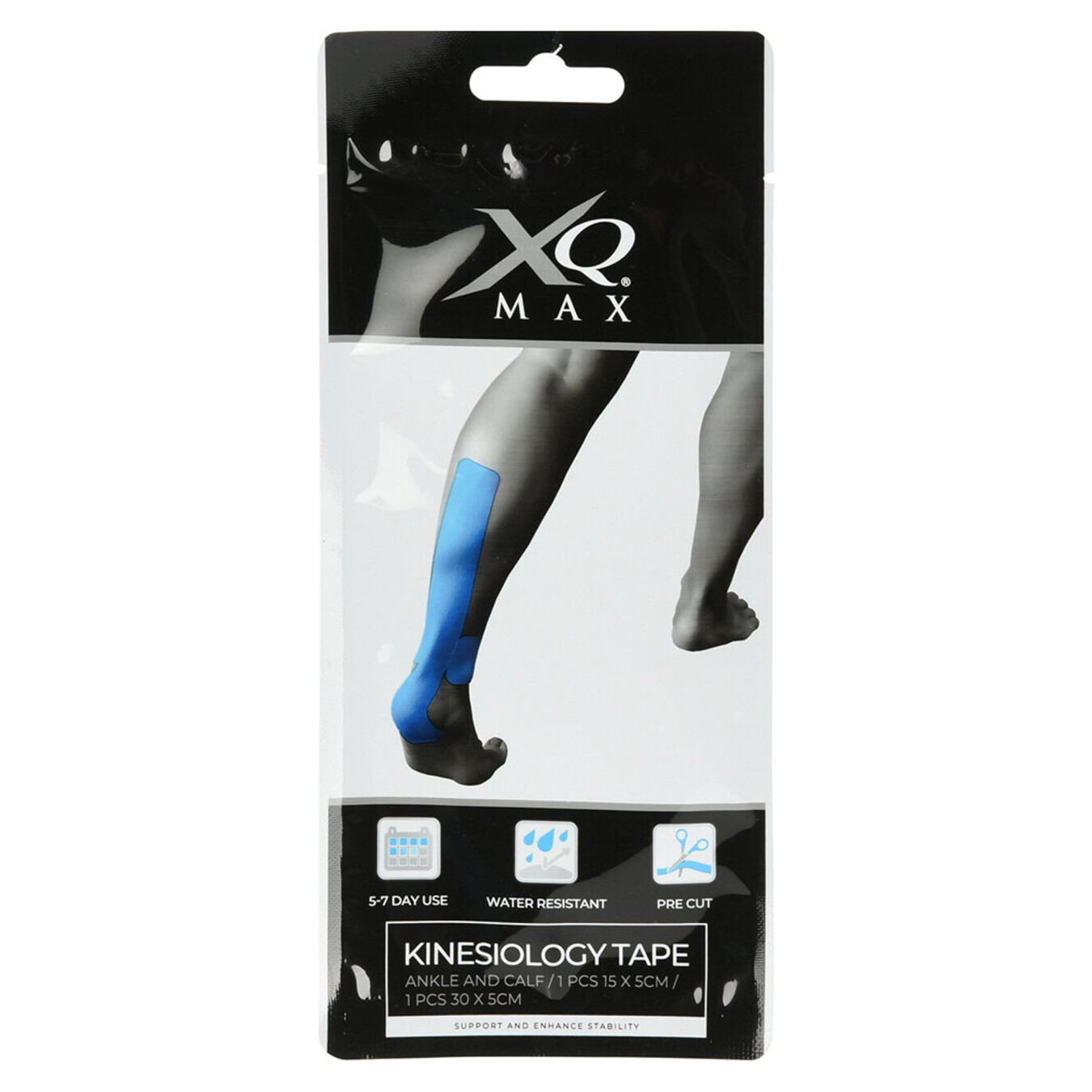 A set of Koopman kinesiology tapes for the calf and ankle, 2 pcs