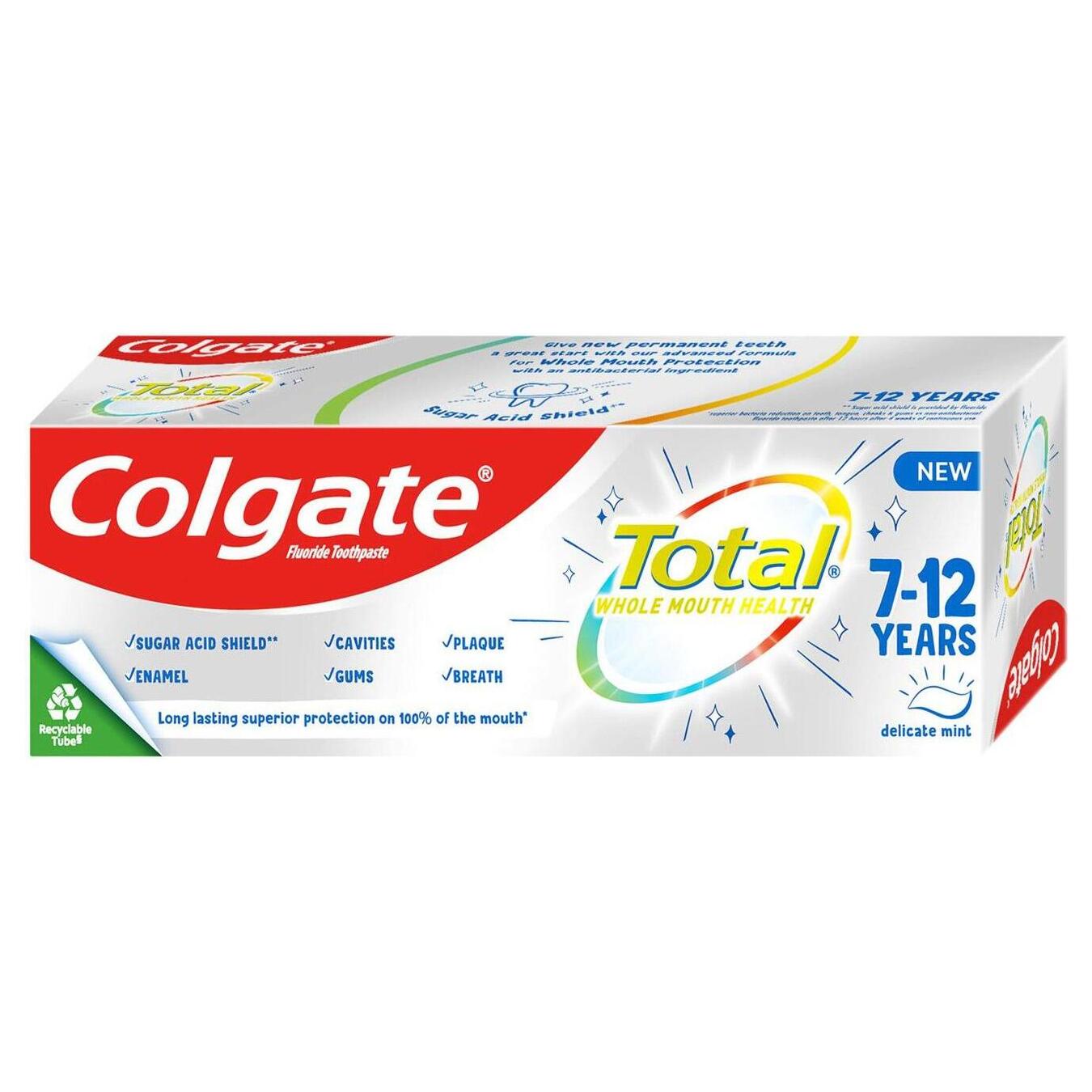 Toothpaste Colgate total junior 50 ml