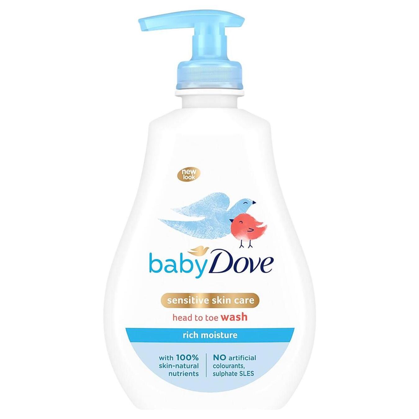 Dove baby shower gel from head to toe intensive moisturizing 400ml