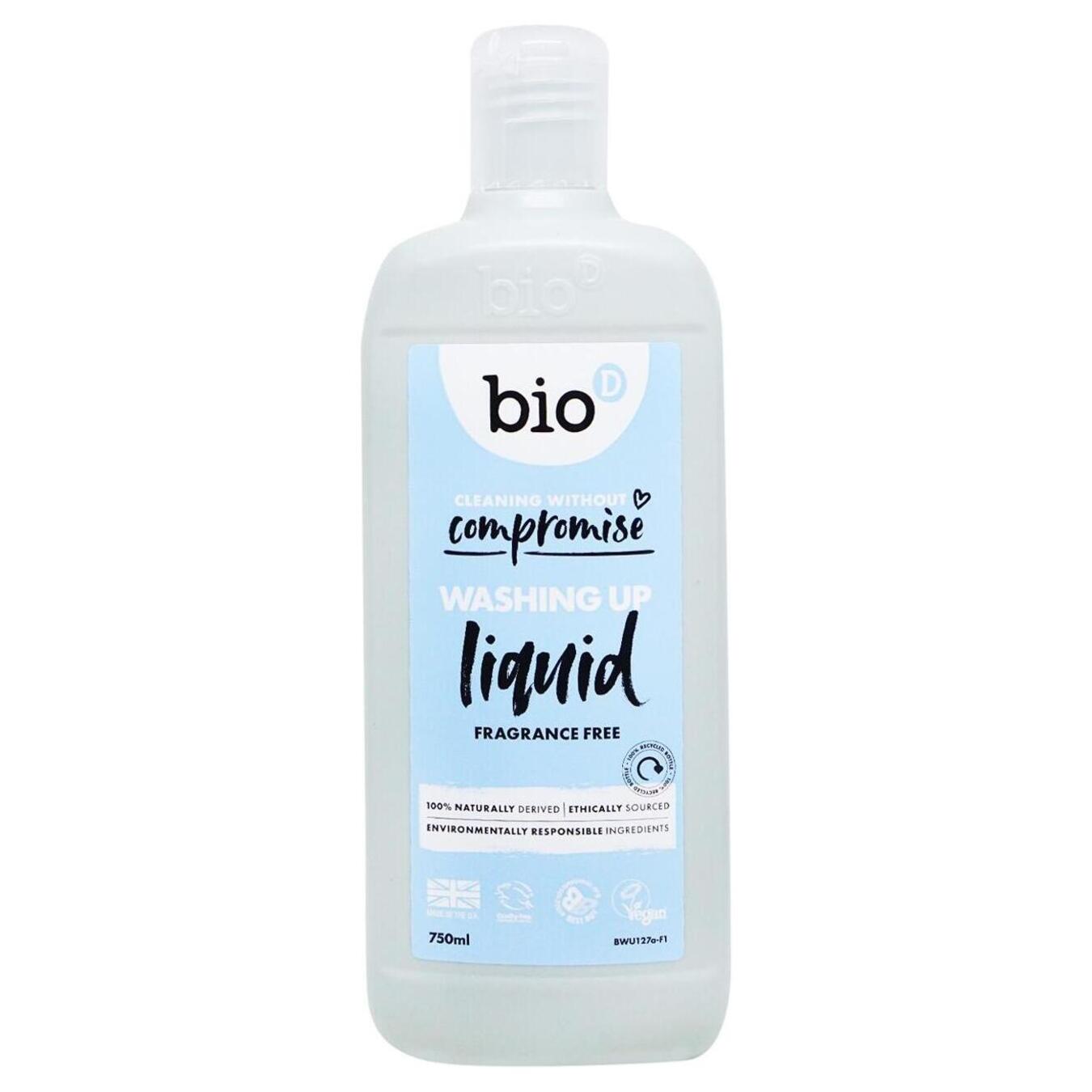 Dishwashing detergent Bio-D ecological without fragrance 750 ml