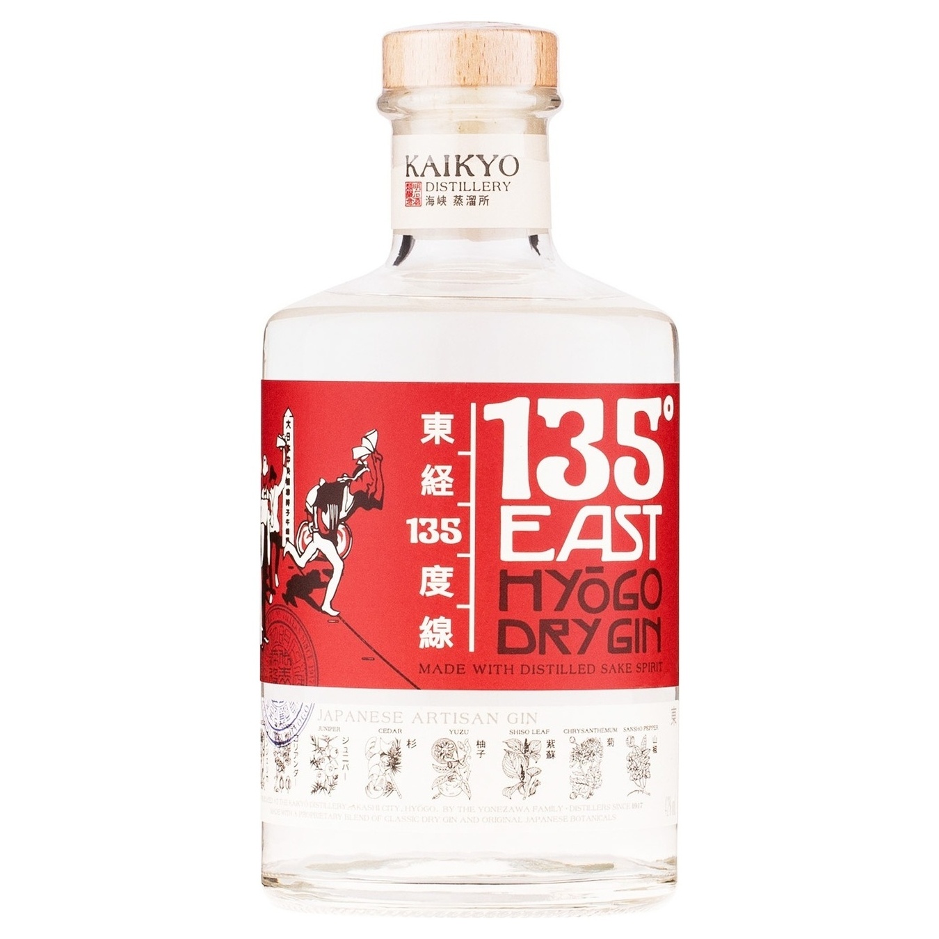 Джин 135 East Gin Hyogo 42% 0,7л
